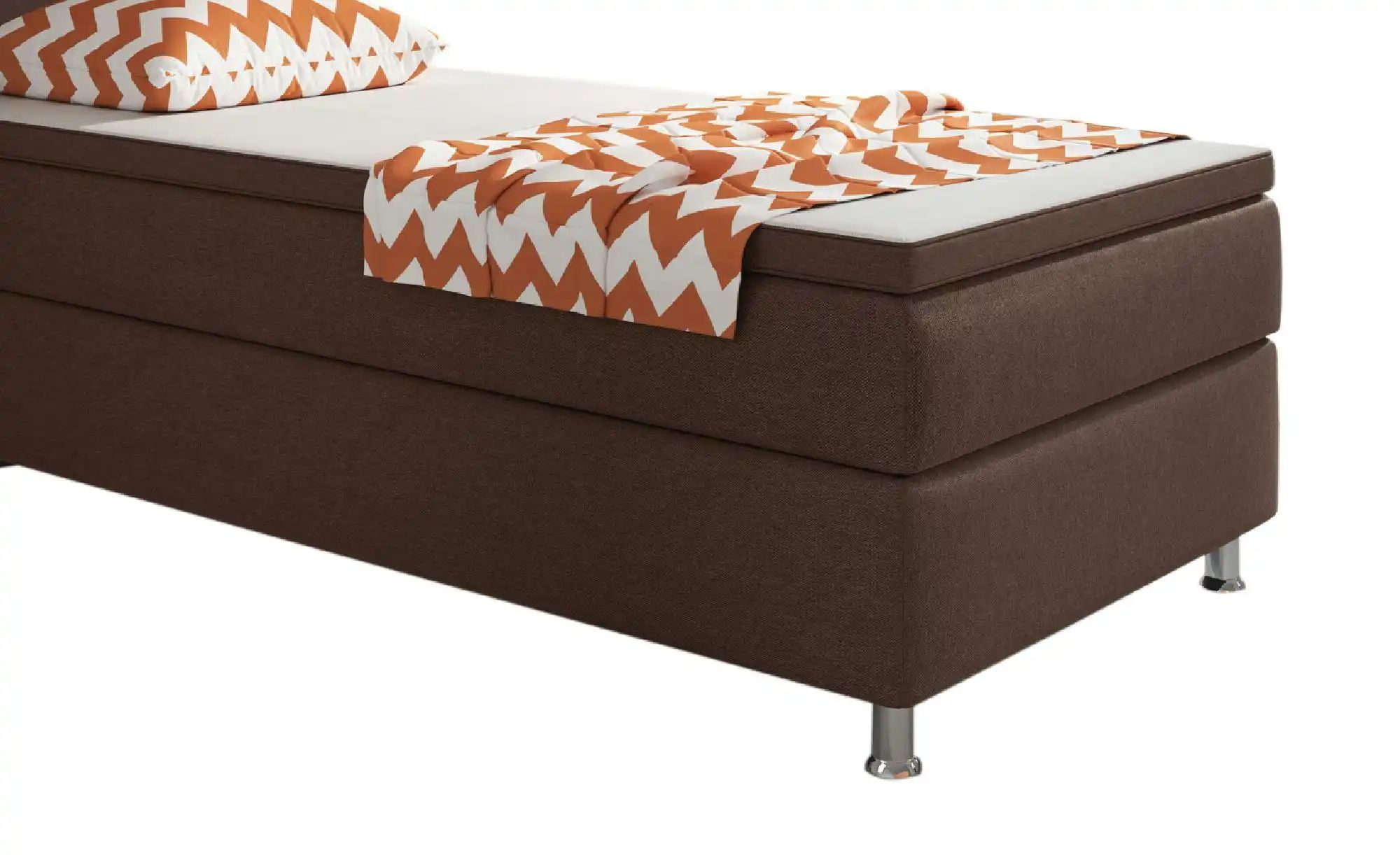 Thumbnail - Boxspringbett Berlin ¦ braun ¦ Maße (cm): B: 90 H: 115 Betten > Boxspringbetten - Höffner