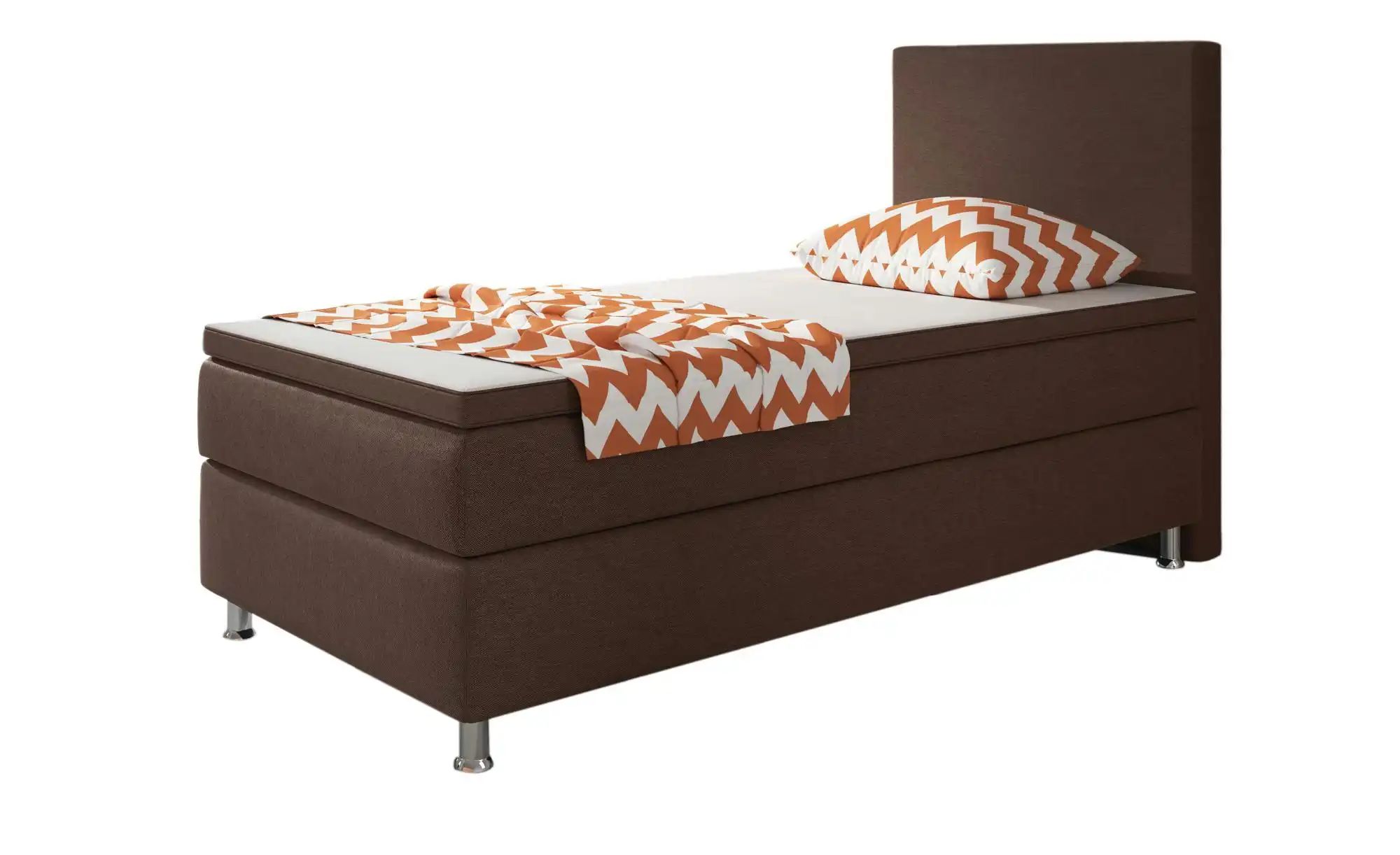 Boxspringbett  Berlin ¦ braun ¦ Maße (cm): B: 90 H: 115 Betten > Komfortbet günstig online kaufen