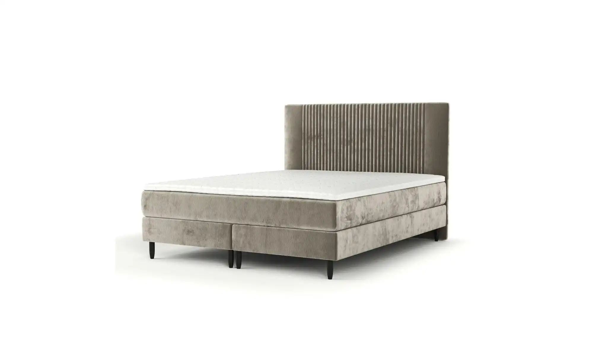 Boxspringbett ¦ beige ¦ Maße (cm): B: 162 H: 119 Betten > Komfortbetten - günstig online kaufen
