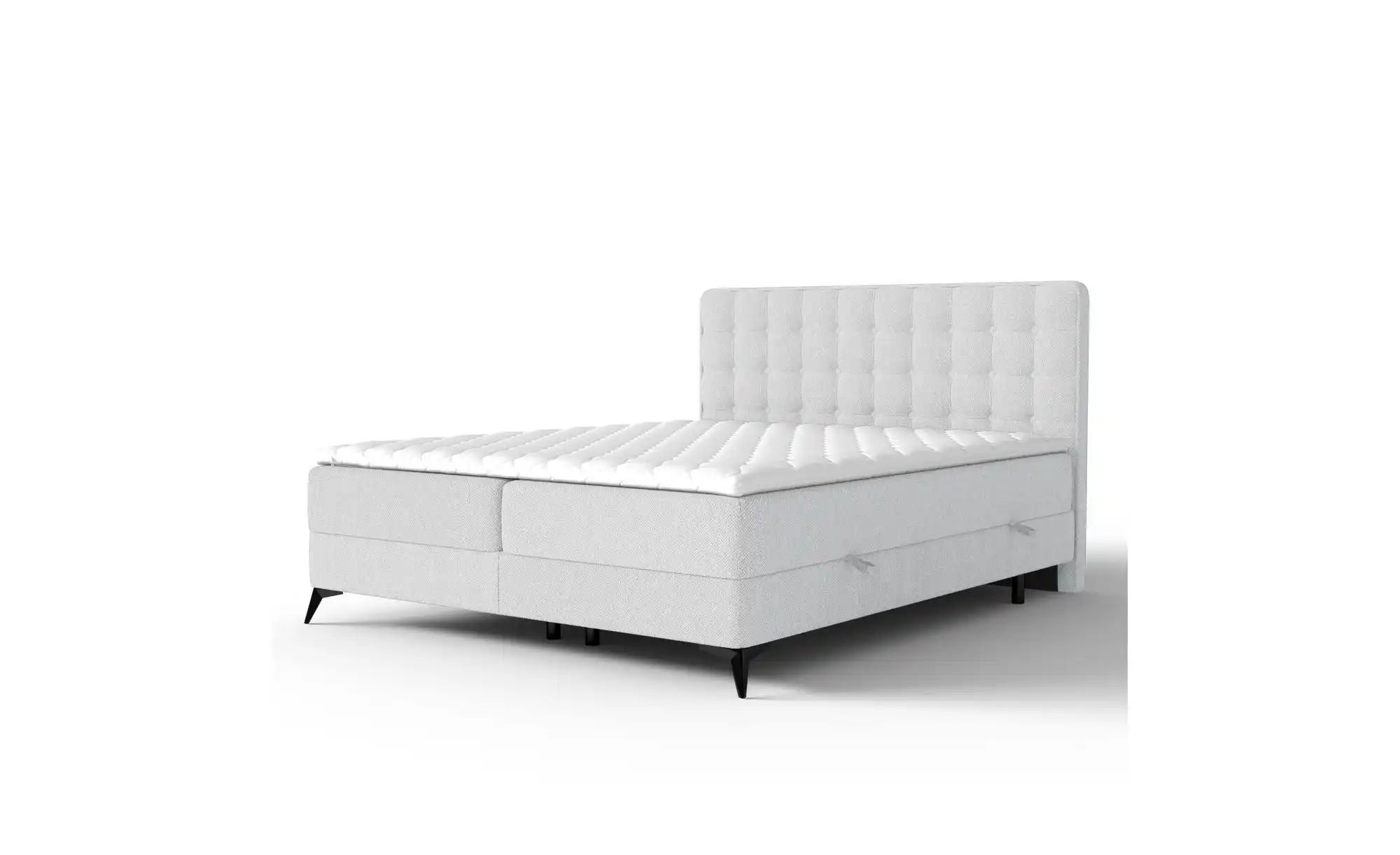 Boxspringbett mit Stauraum ¦ grau ¦ Maße (cm): B: 122 H: 120 Betten > Kom günstig online kaufen