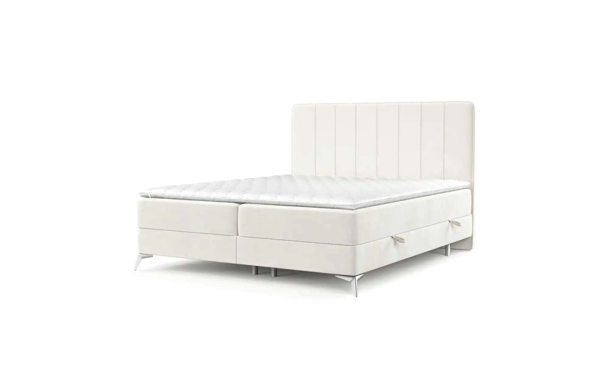 Boxspringbett mit Stauraum   ¦ creme ¦ Maße (cm): B: 182 H: 120 Betten > Ko günstig online kaufen
