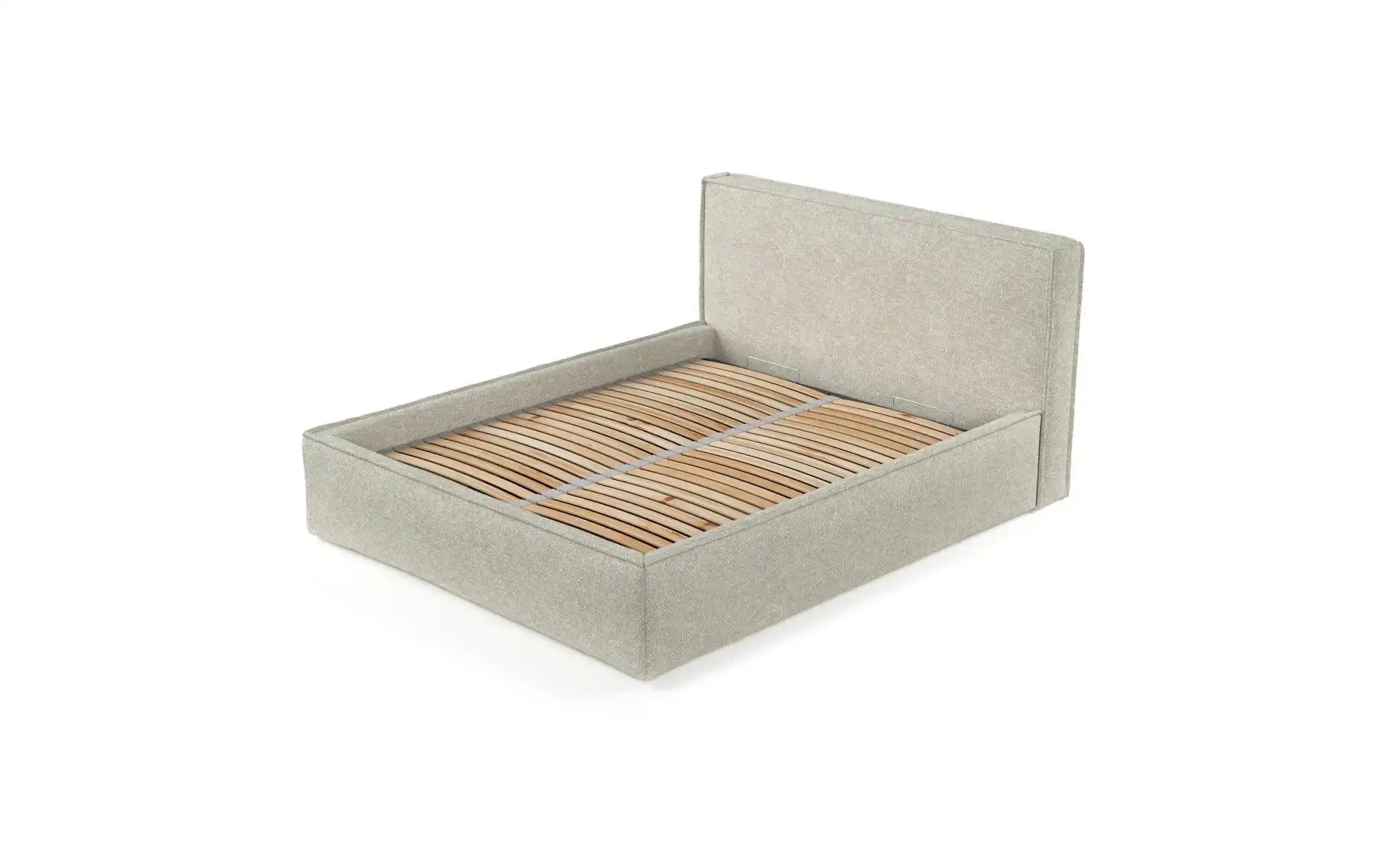 Polsterbett   ¦ beige ¦ Maße (cm): B: 222 H: 102 Betten > Polsterbetten - H günstig online kaufen