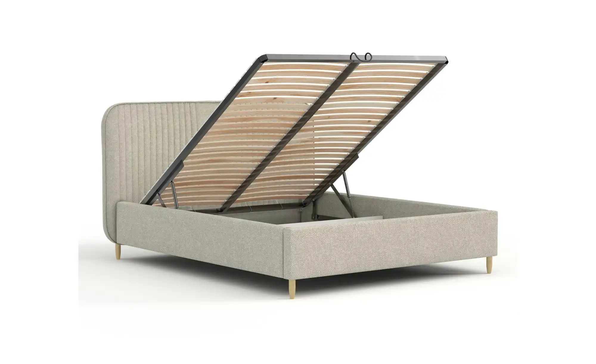 Polsterbett   ¦ beige ¦ Maße (cm): B: 171 H: 116 Betten > Polsterbetten - H günstig online kaufen