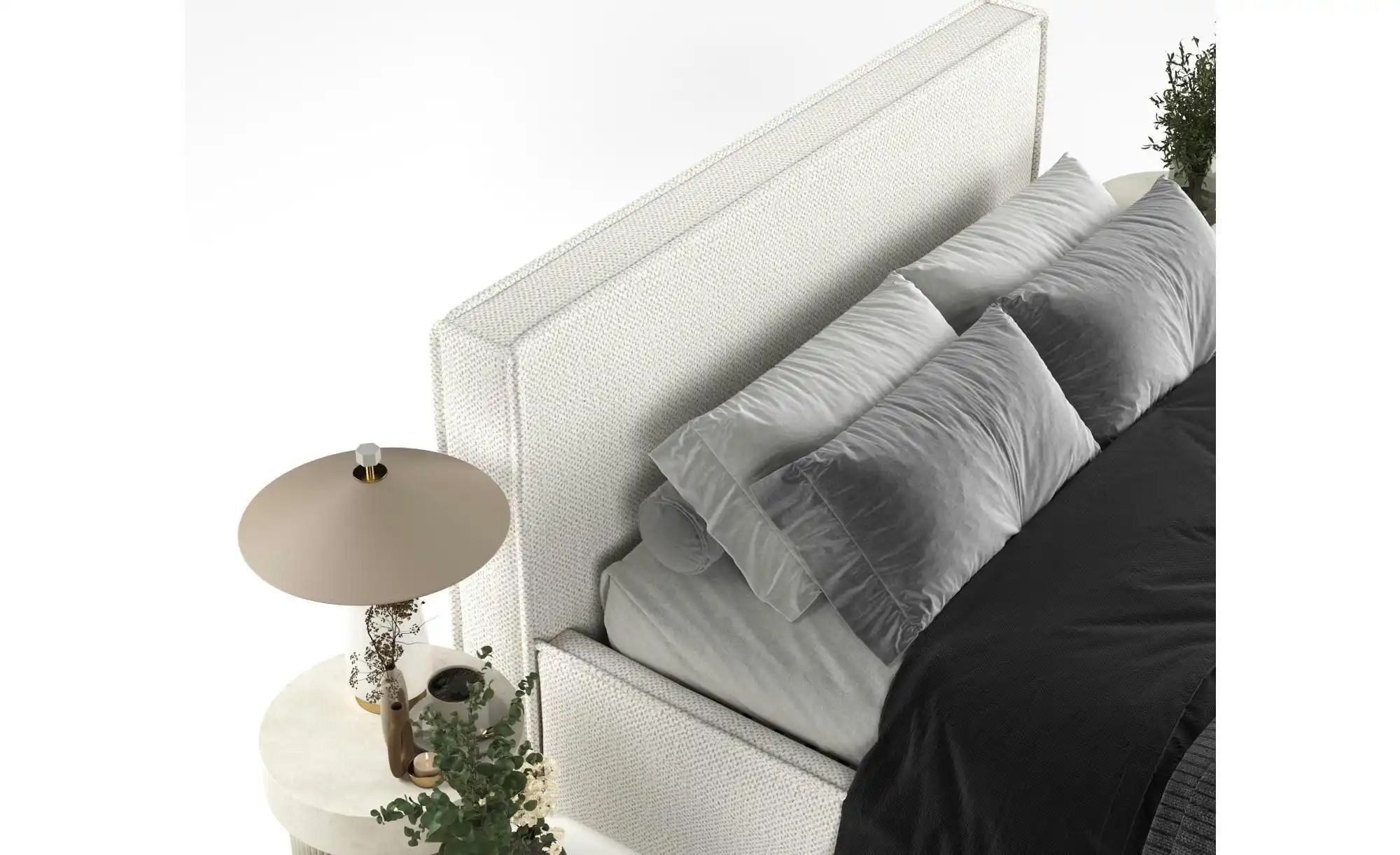 Polsterbett   ¦ creme ¦ Maße (cm): B: 142 H: 102 Betten > Polsterbetten - H günstig online kaufen