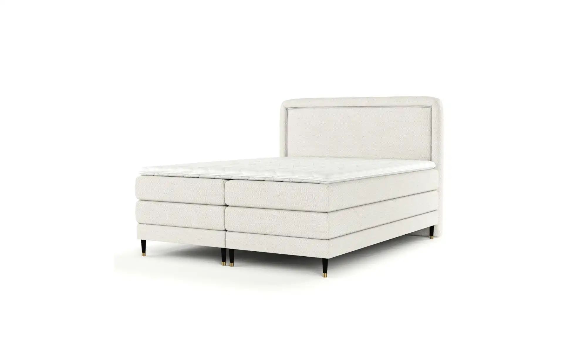 Boxspringbett   ¦ creme ¦ Maße (cm): B: 203 H: 122 Betten > Komfortbetten - günstig online kaufen