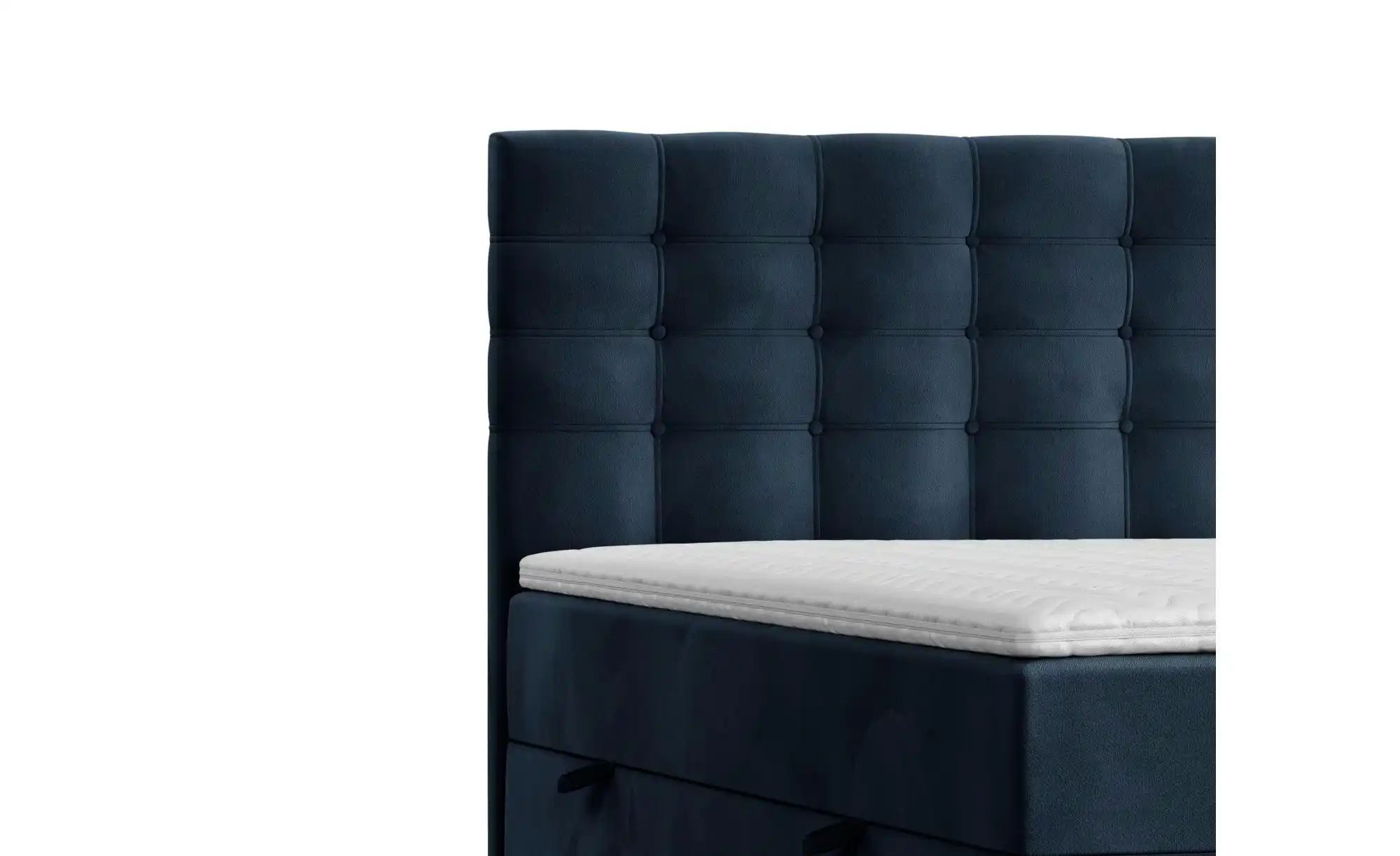 Boxspringbett mit Stauraum   ¦ blau ¦ Maße (cm): B: 182 H: 120 Betten > Kom günstig online kaufen