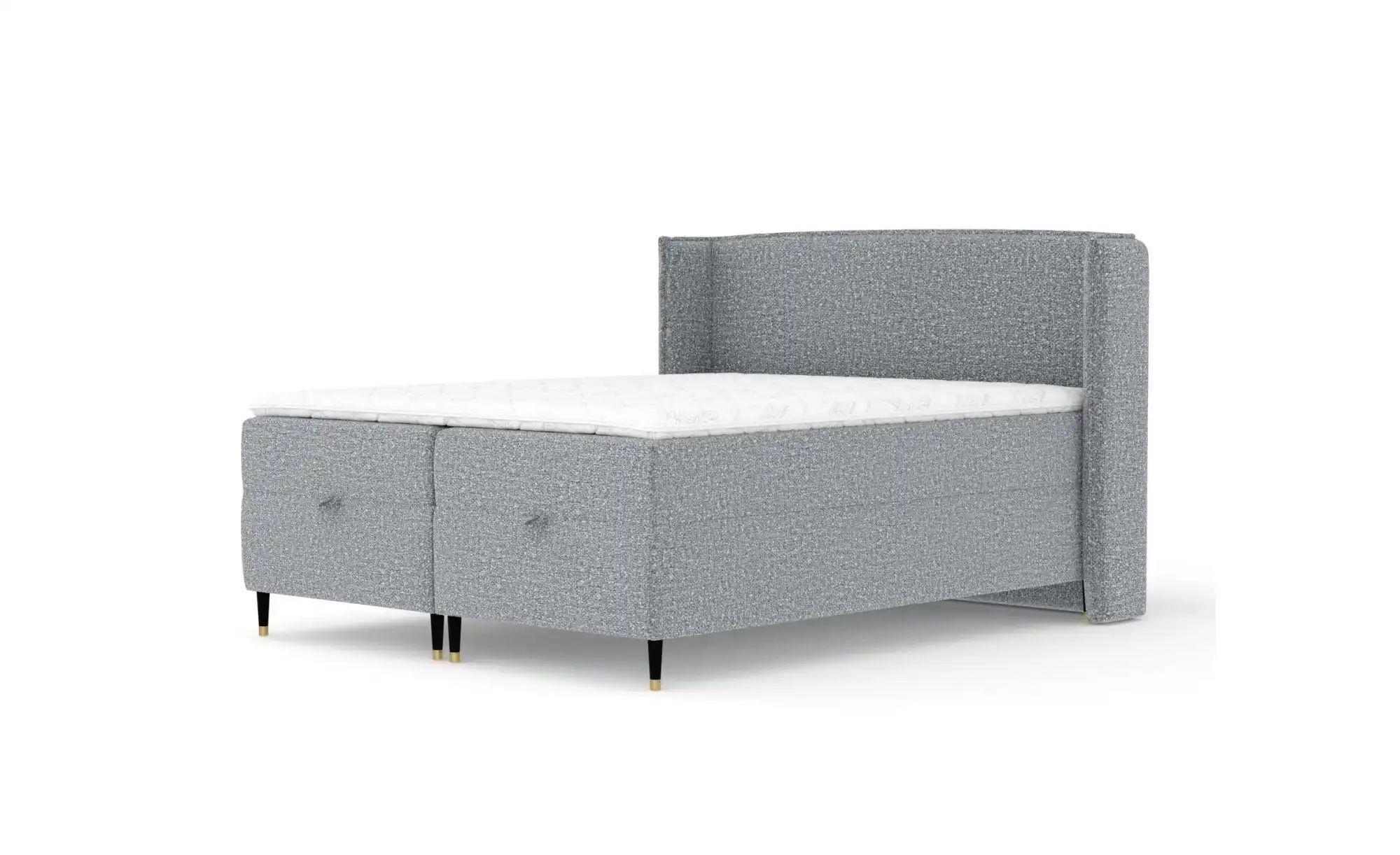 Boxspringbett mit Stauraum   ¦ grau ¦ Maße (cm): B: 178 H: 117 Betten > Kom günstig online kaufen