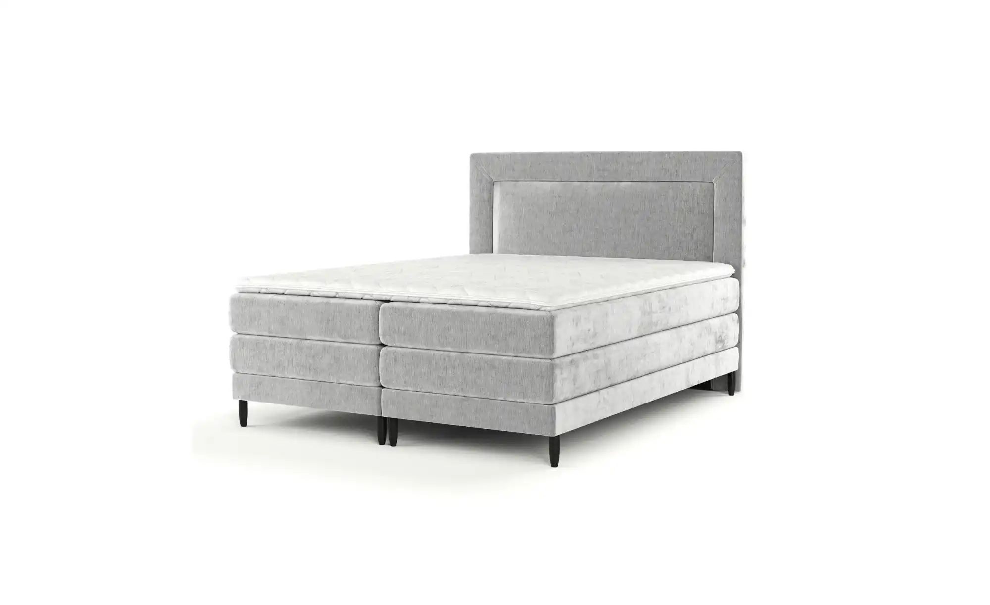 Boxspringbett ¦ grau ¦ Maße (cm): B: 162 H: 123 Betten > Komfortbetten - günstig online kaufen