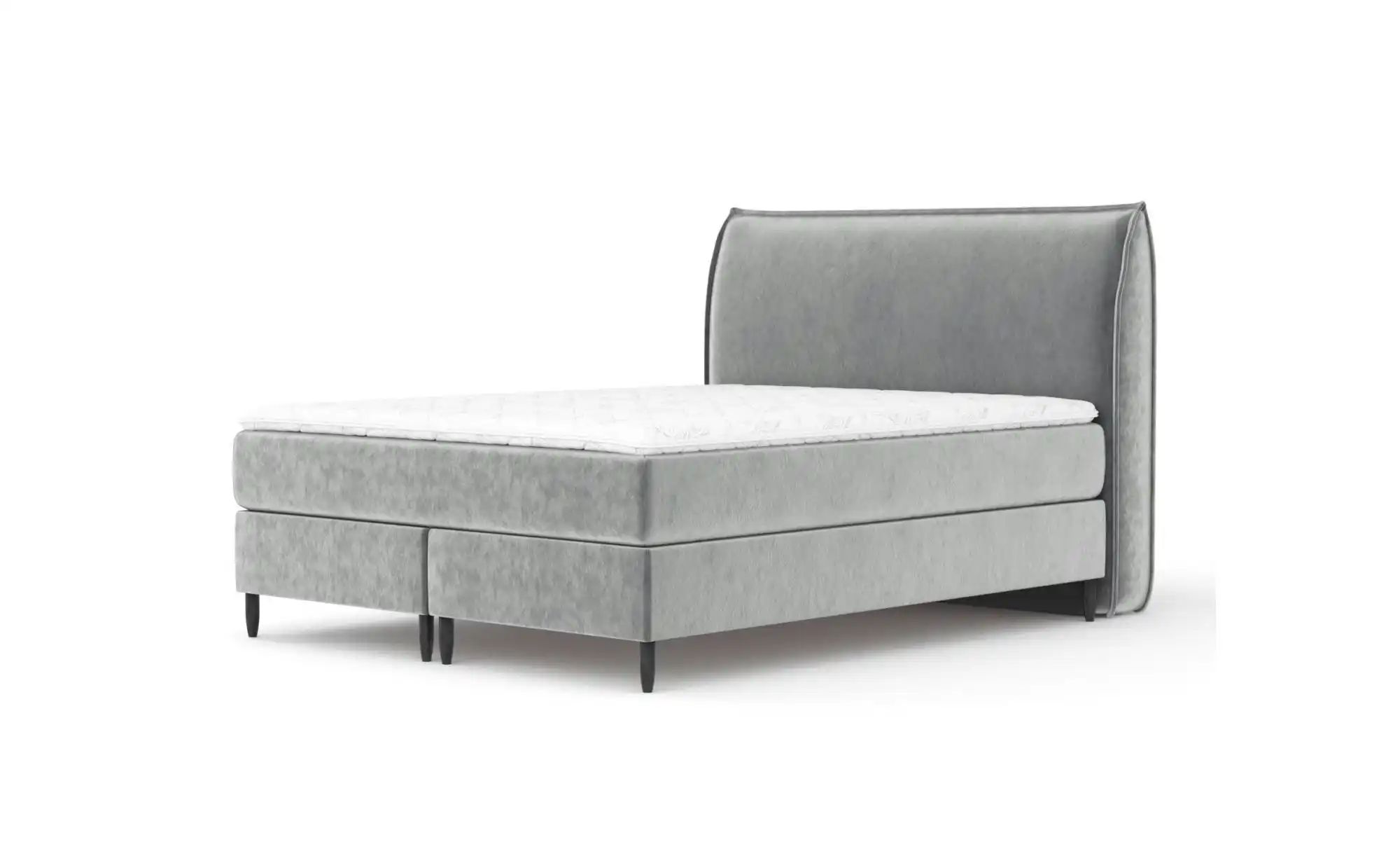 Boxspringbett   ¦ grau ¦ Maße (cm): B: 191 H: 125 Betten > Komfortbetten - günstig online kaufen