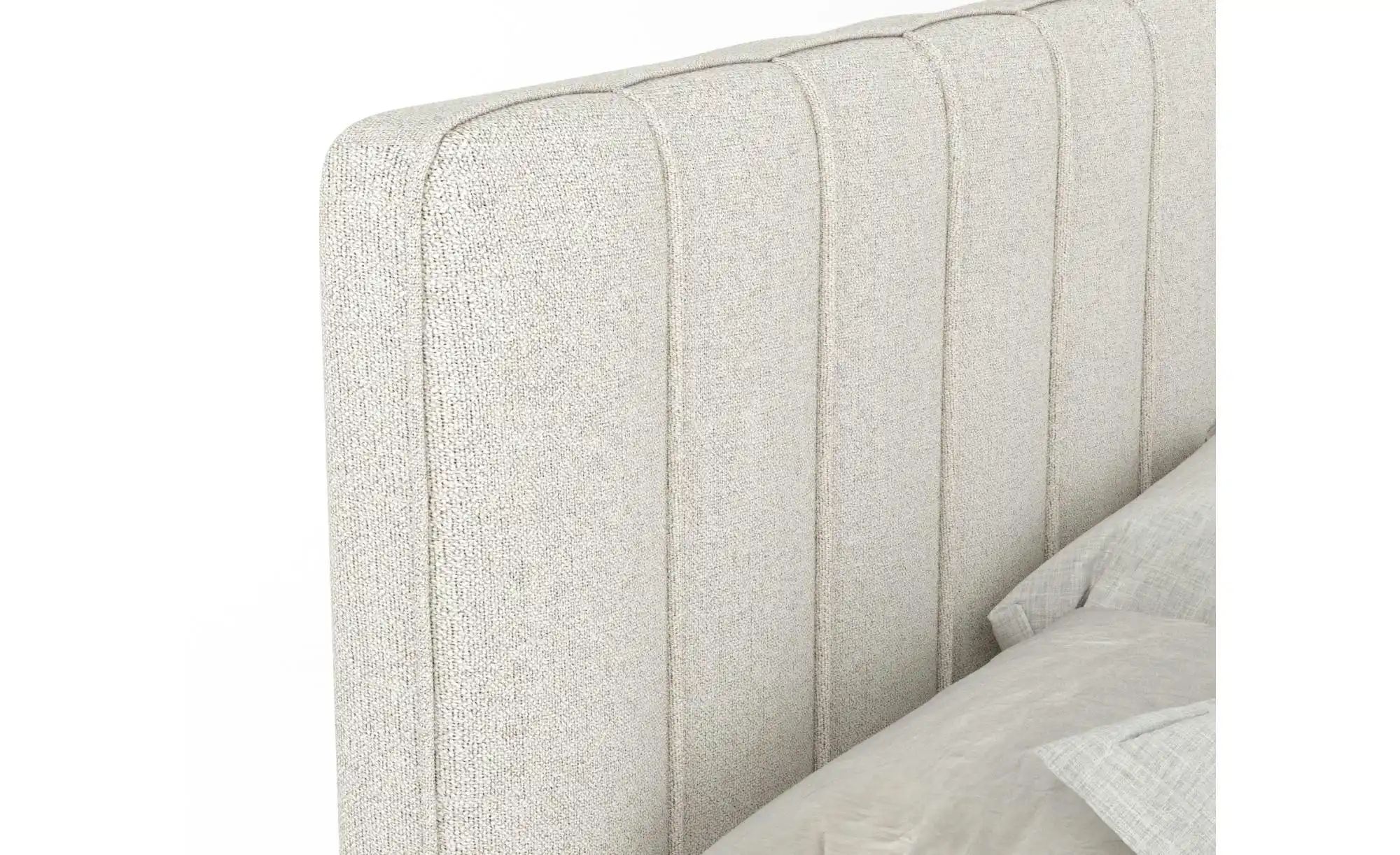 Boxspringbett mit Stauraum   ¦ beige ¦ Maße (cm): B: 124 H: 118 Betten > Ko günstig online kaufen