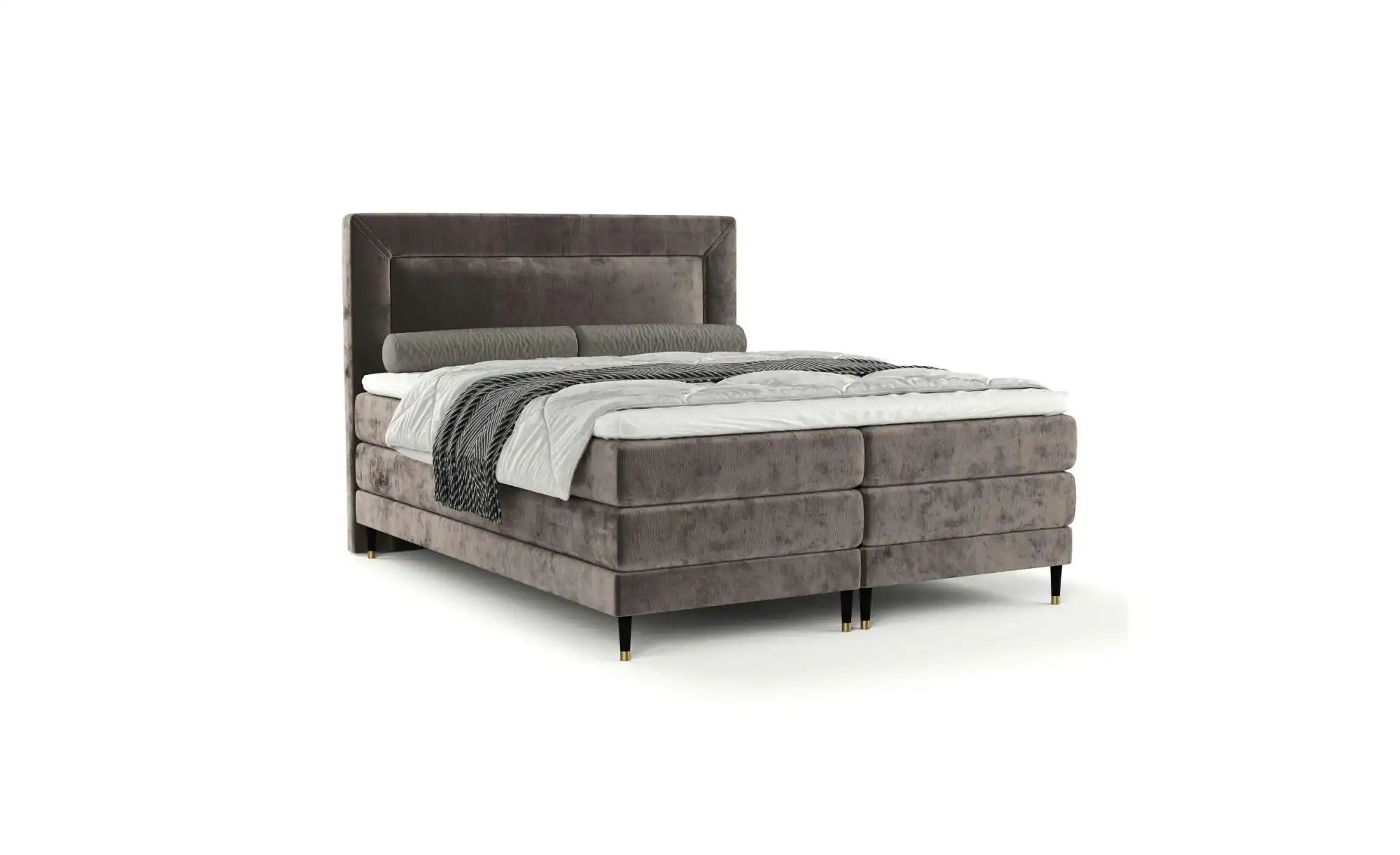Boxspringbett   ¦ braun ¦ Maße (cm): B: 142 H: 123 Betten > Komfortbetten - günstig online kaufen