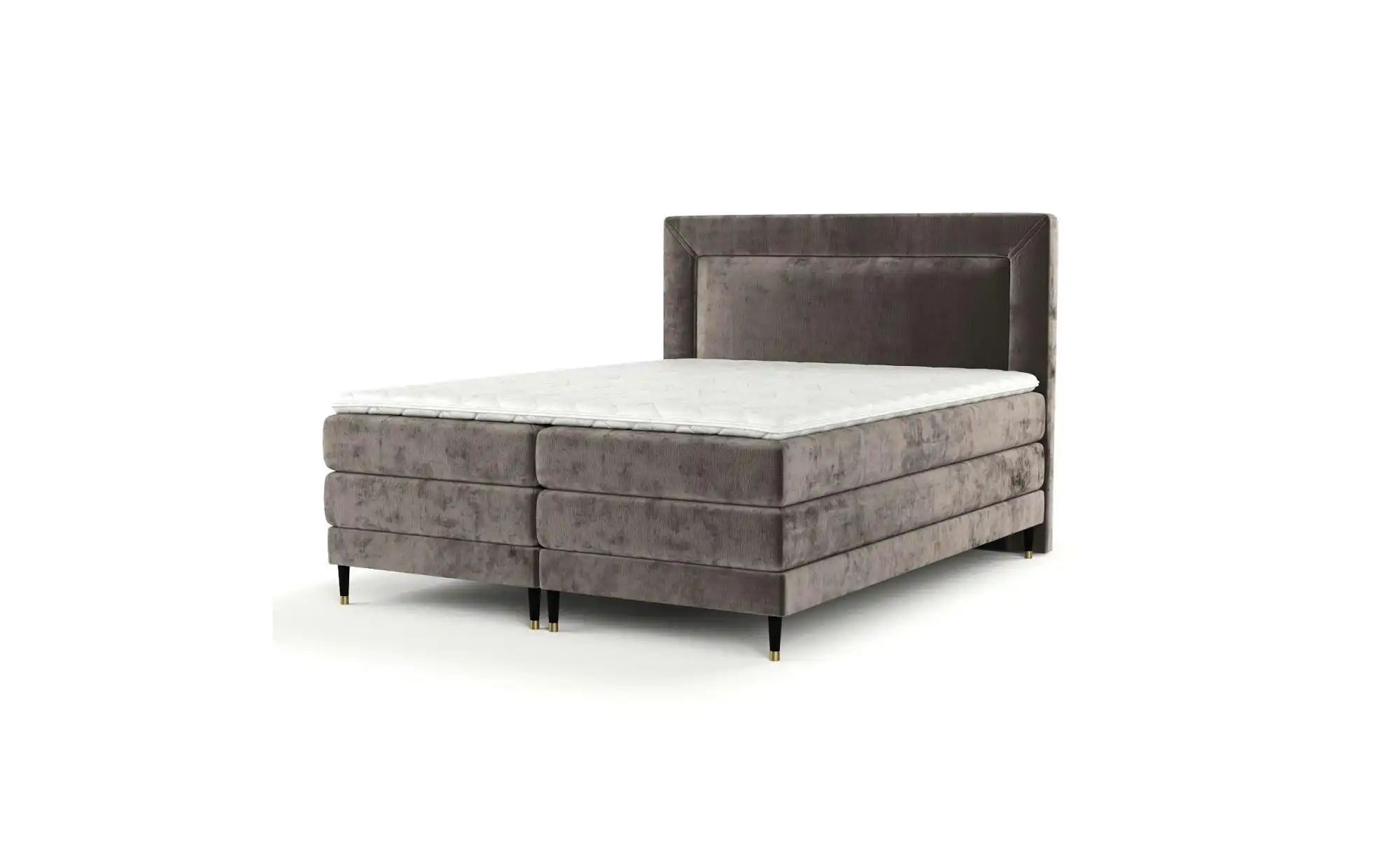 Boxspringbett   ¦ braun ¦ Maße (cm): B: 142 H: 123 Betten > Komfortbetten - günstig online kaufen