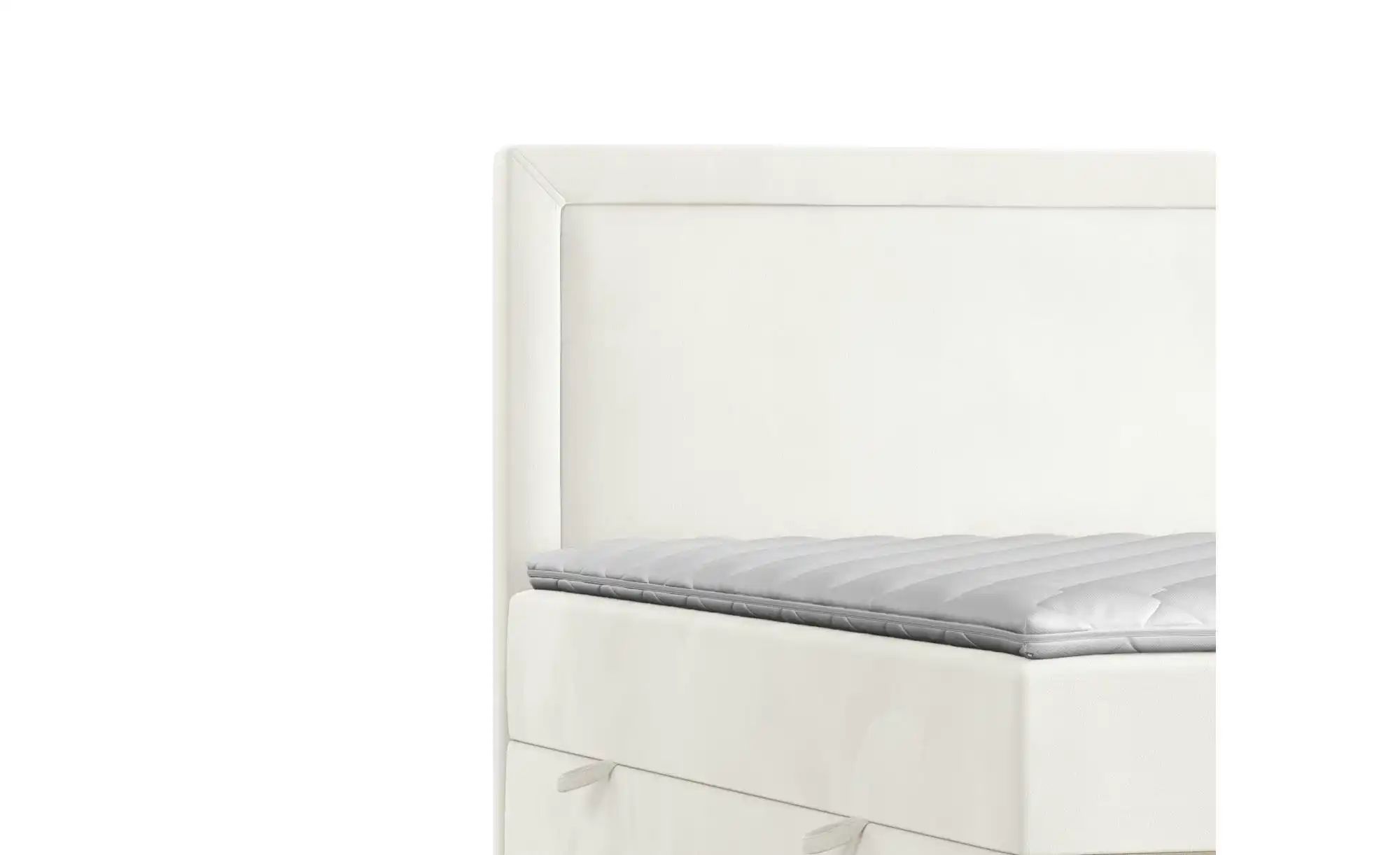 Boxspringbett mit Stauraum   ¦ creme ¦ Maße (cm): B: 162 H: 120 Betten > Ko günstig online kaufen
