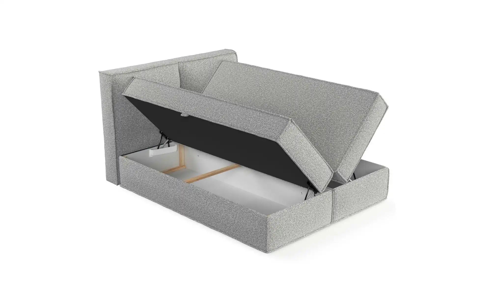 Boxspringbett   ¦ grau ¦ Maße (cm): B: 142 H: 103 Betten > Komfortbetten - günstig online kaufen