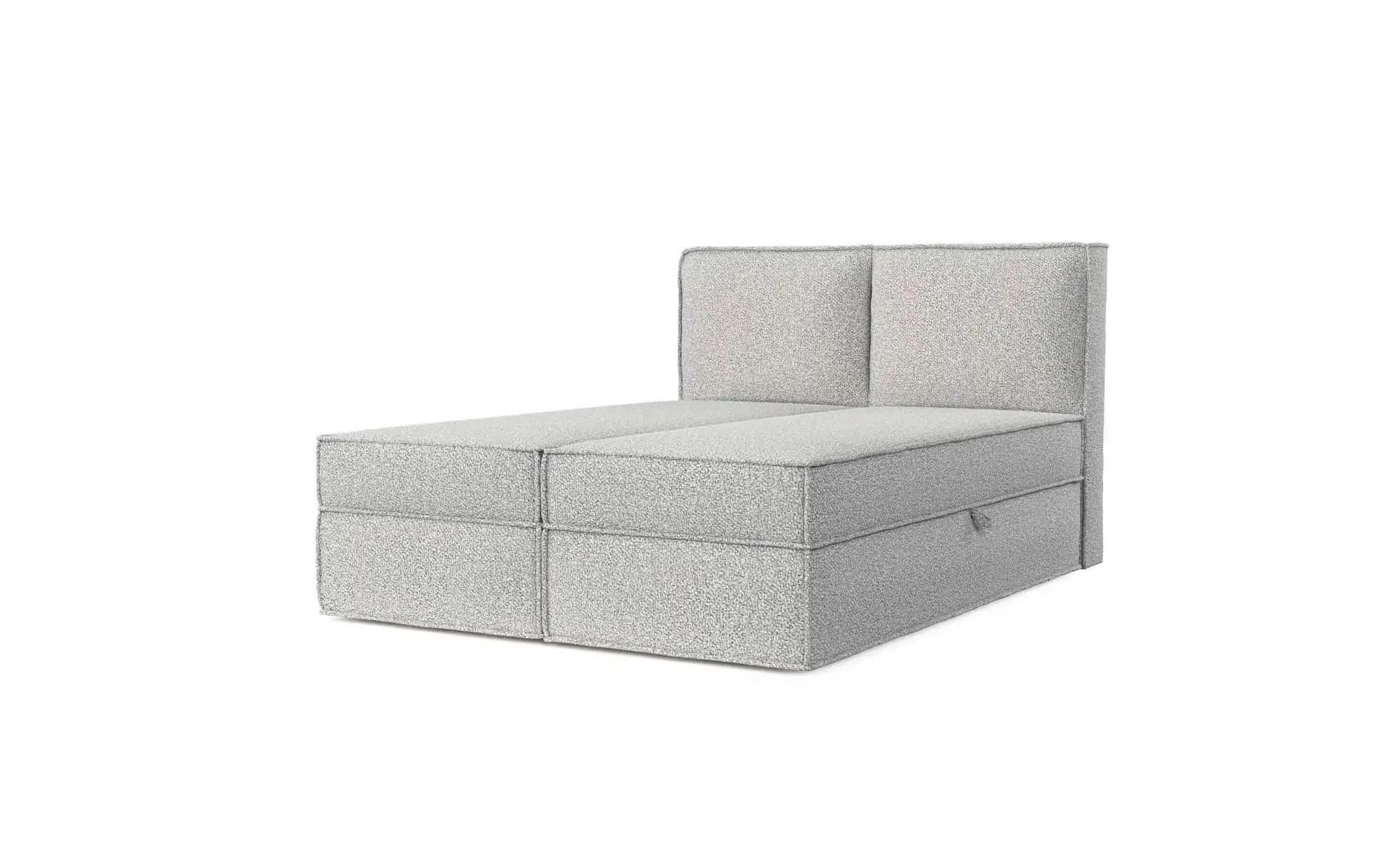 Boxspringbett   ¦ grau ¦ Maße (cm): B: 142 H: 103 Betten > Komfortbetten - günstig online kaufen