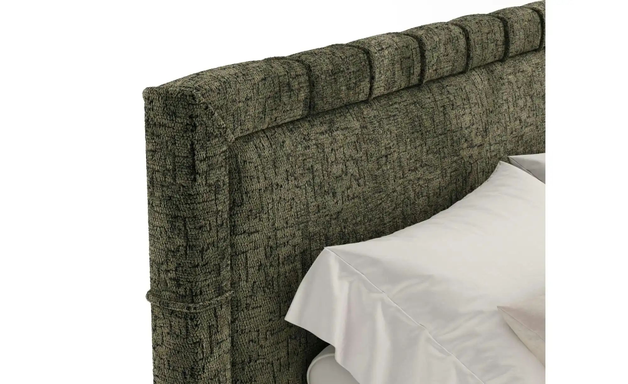 Boxspringbett   ¦ grün ¦ Maße (cm): B: 167 H: 123 Betten > Komfortbetten - günstig online kaufen
