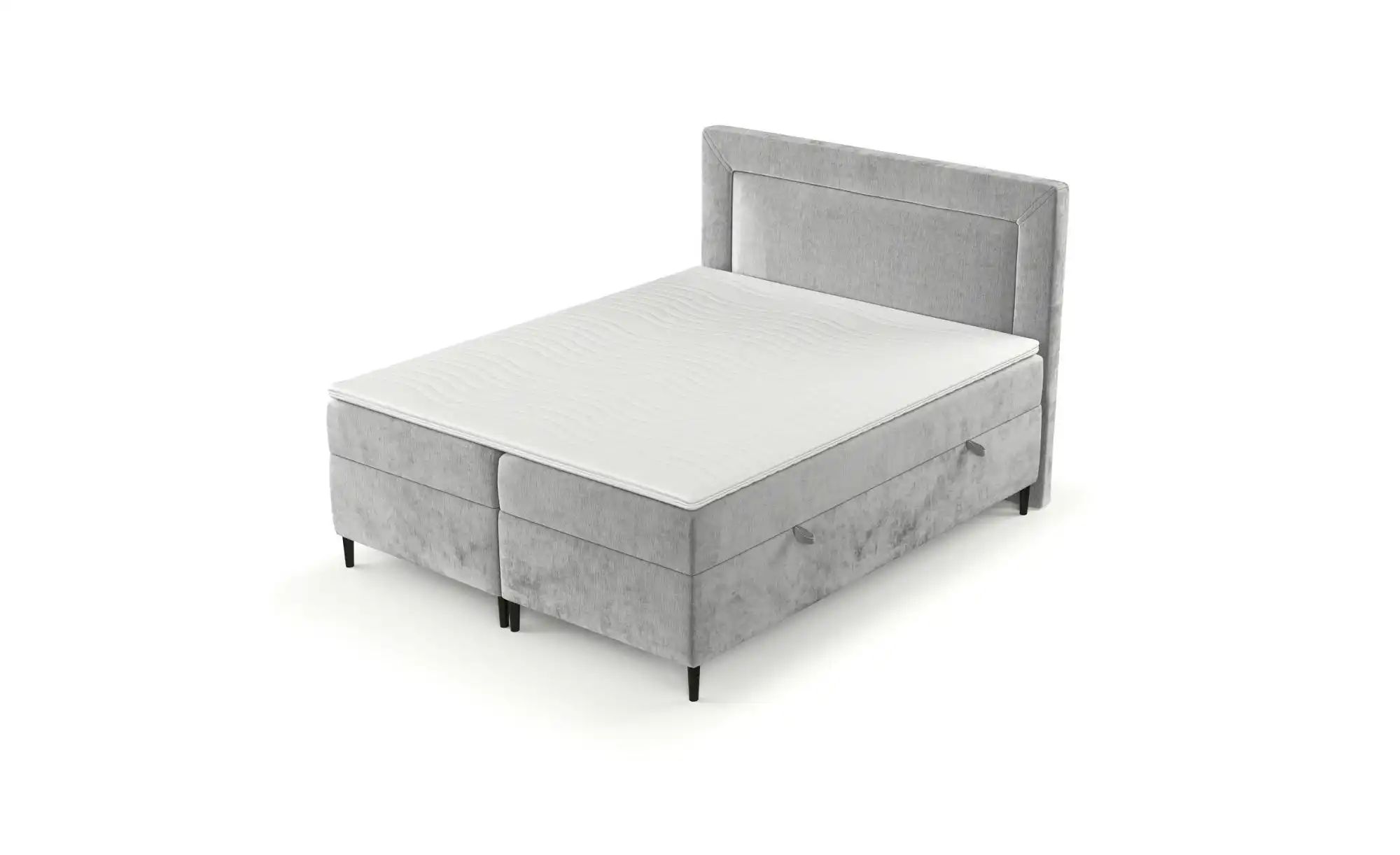 Boxspringbett mit Stauraum   ¦ grau ¦ Maße (cm): B: 182 H: 123 Betten > Kom günstig online kaufen