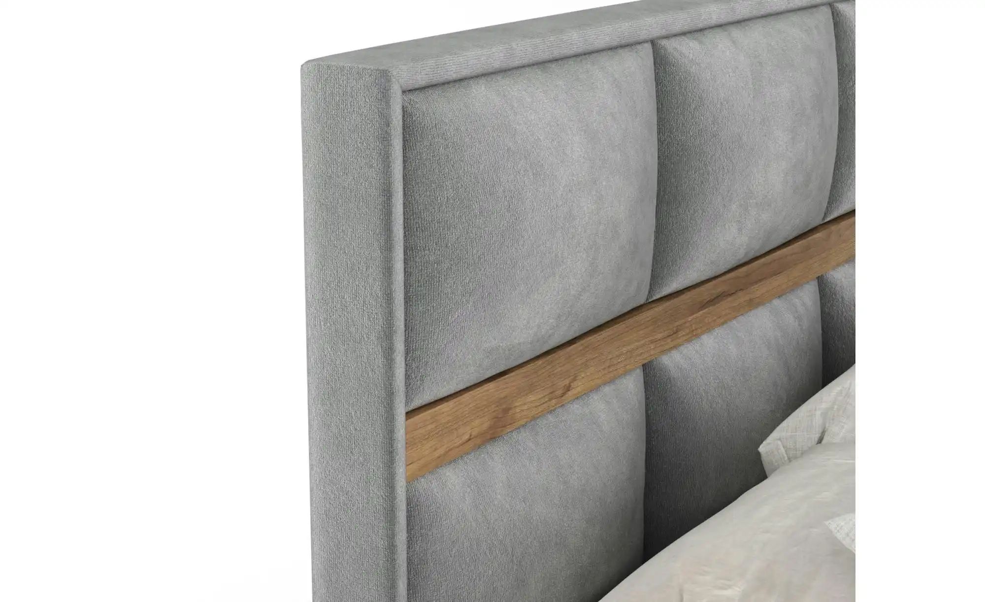 Boxspringbett   ¦ grau ¦ Maße (cm): B: 165 H: 123 Betten > Komfortbetten - günstig online kaufen