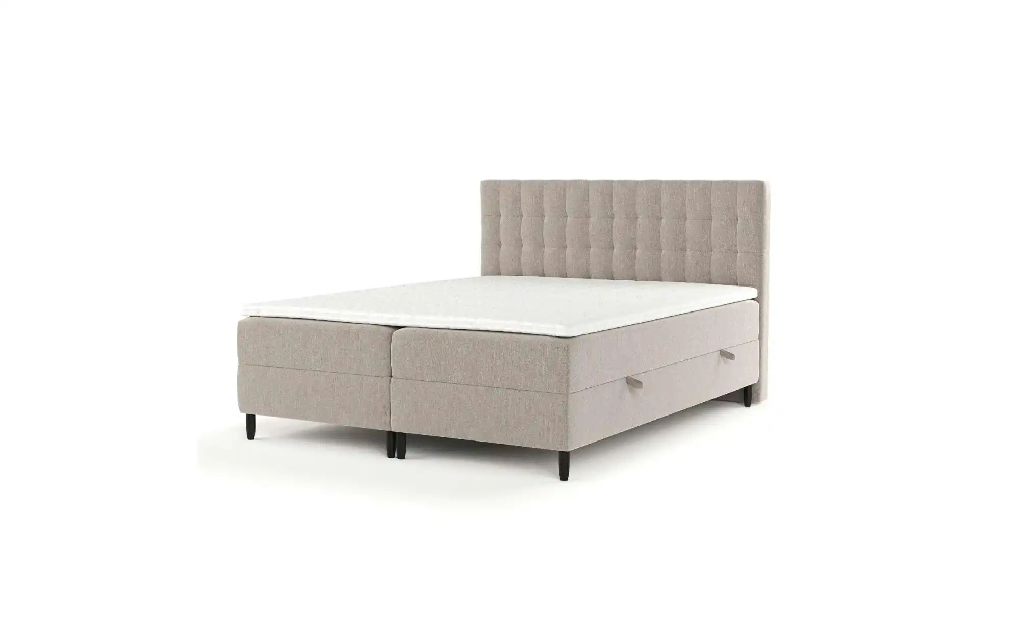 Boxspringbett mit Stauraum ¦ braun ¦ Maße (cm): B: 202 H: 114 Betten > Ko günstig online kaufen