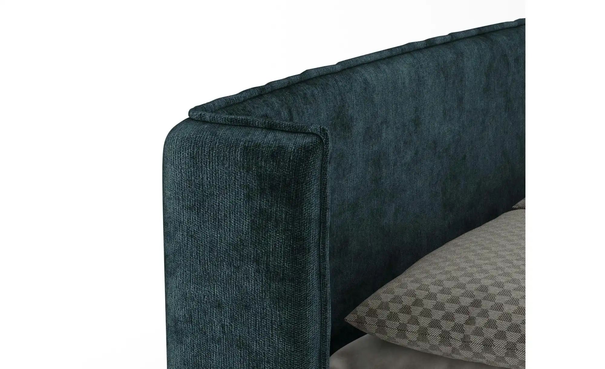 Boxspringbett mit Stauraum   ¦ grün ¦ Maße (cm): B: 198 H: 117 Betten > Kom günstig online kaufen