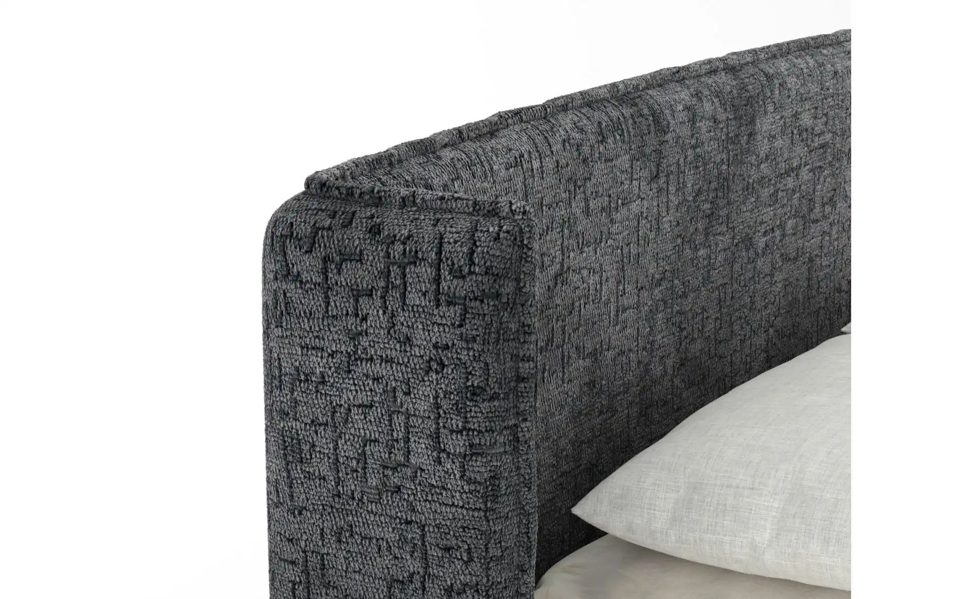 Boxspringbett   ¦ grau ¦ Maße (cm): B: 218 H: 117 Betten > Komfortbetten - günstig online kaufen