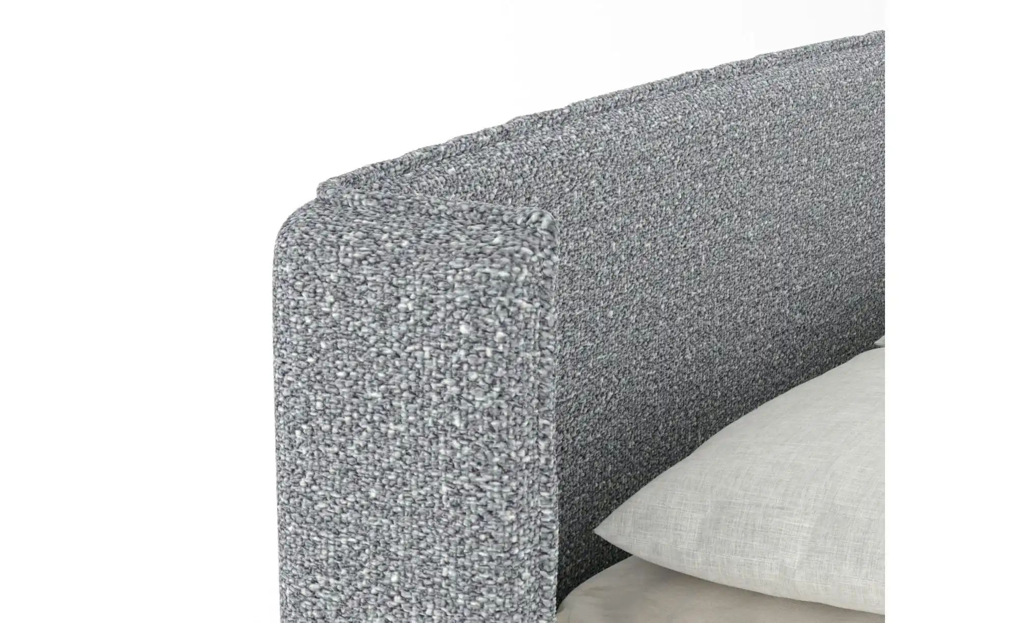 Boxspringbett   ¦ grau ¦ Maße (cm): B: 218 H: 117 Betten > Komfortbetten - günstig online kaufen