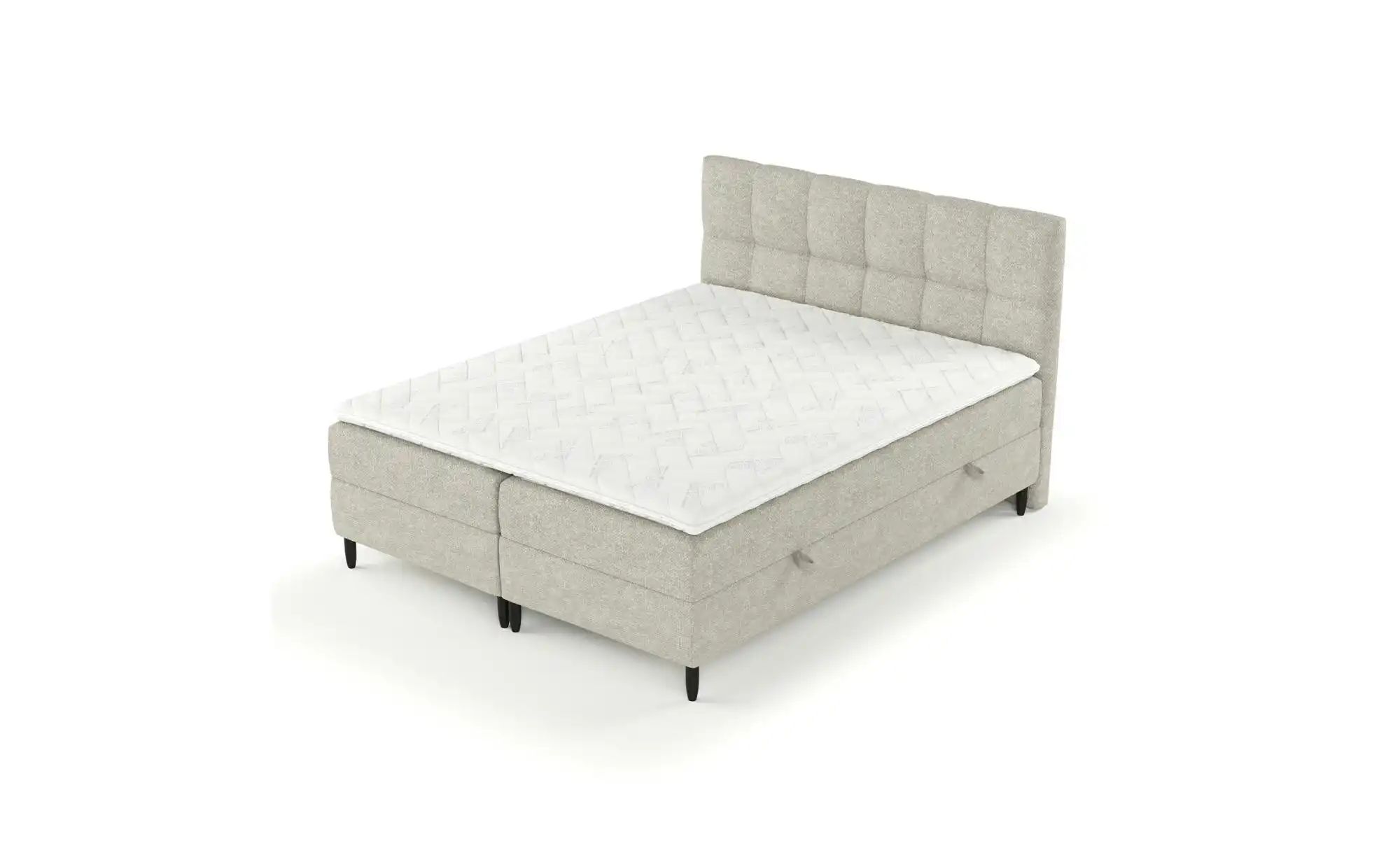 Boxspringbett mit Stauraum   ¦ beige ¦ Maße (cm): B: 202 H: 110 Betten > Ko günstig online kaufen