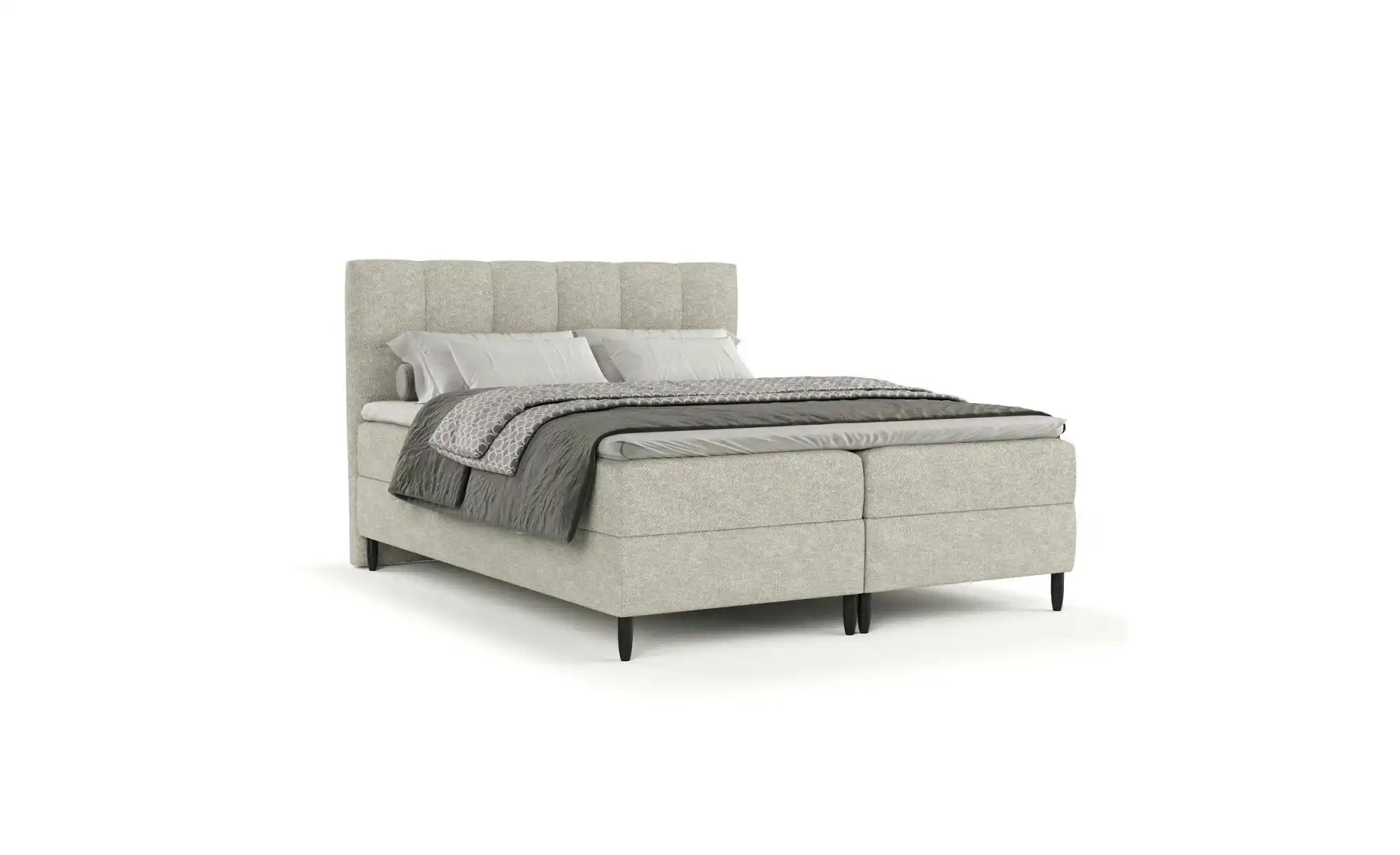 Boxspringbett mit Stauraum   ¦ beige ¦ Maße (cm): B: 162 H: 110 Betten > Ko günstig online kaufen