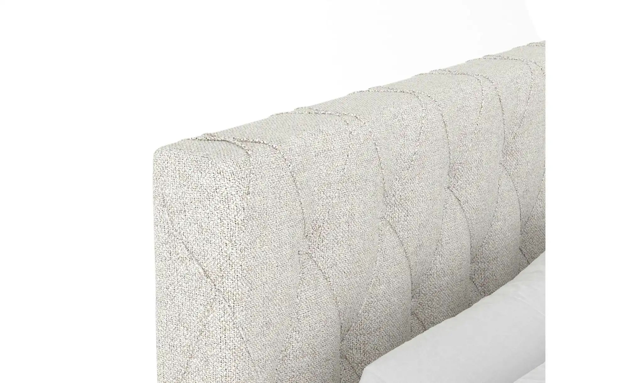 Boxspringbett   ¦ beige ¦ Maße (cm): B: 185 H: 114 Betten > Komfortbetten - günstig online kaufen