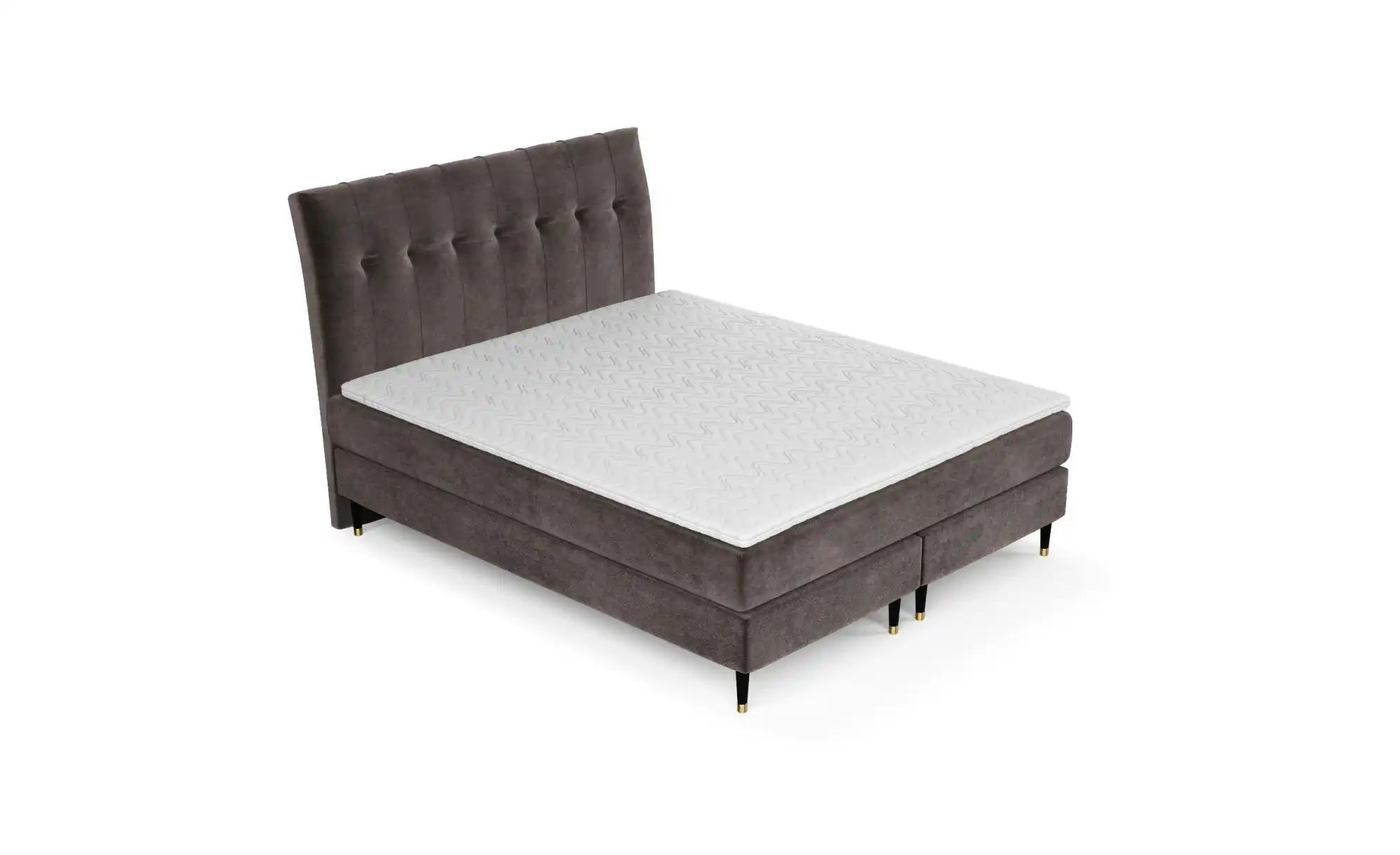 Boxspringbett   ¦ braun ¦ Maße (cm): B: 202 H: 120 Betten > Komfortbetten - günstig online kaufen