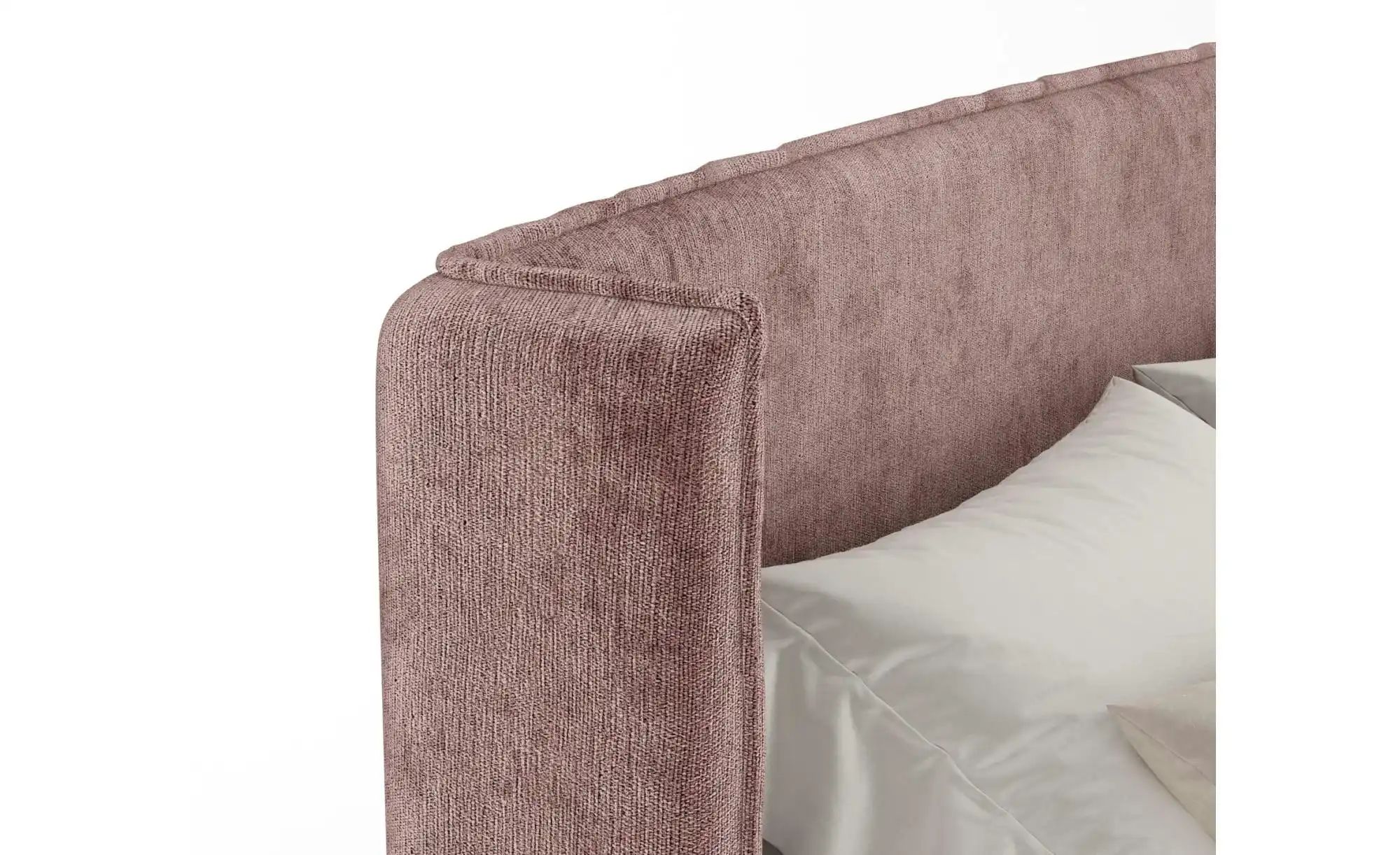 Boxspringbett mit Stauraum   ¦ rosa/pink ¦ Maße (cm): B: 198 H: 117 Betten günstig online kaufen
