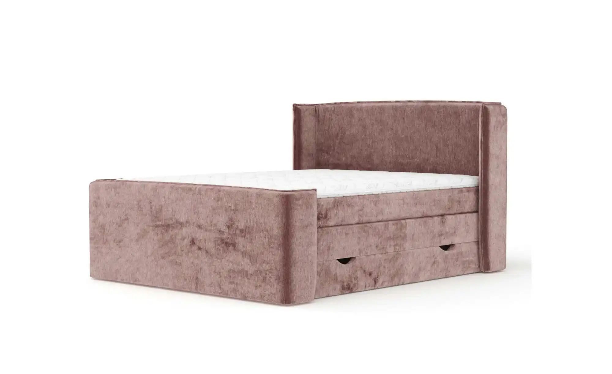 Boxspringbett mit Stauraum   ¦ rosa/pink ¦ Maße (cm): B: 198 H: 117 Betten günstig online kaufen