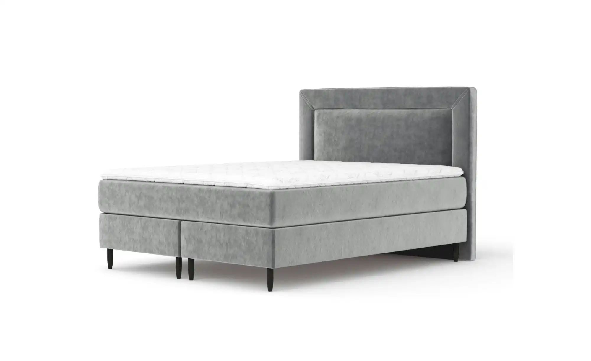 Boxspringbett   ¦ grau ¦ Maße (cm): B: 145 H: 123 Betten > Komfortbetten - günstig online kaufen