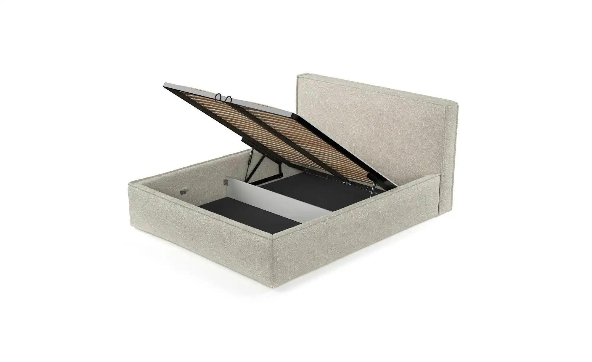 Polsterbett   ¦ beige ¦ Maße (cm): B: 162 H: 102 Betten > Polsterbetten - H günstig online kaufen