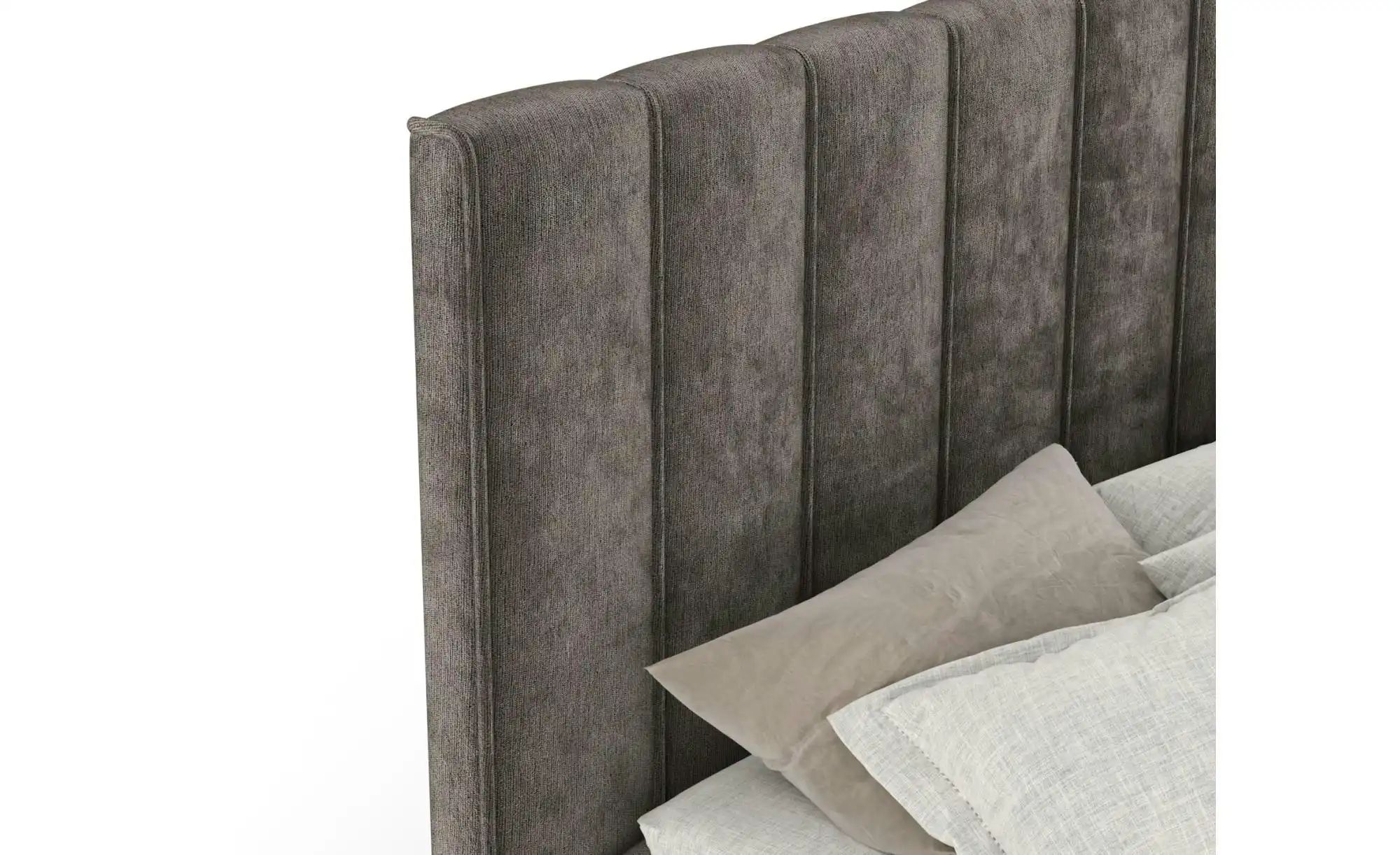 Boxspringbett mit Stauraum   ¦ braun ¦ Maße (cm): B: 165 H: 124 Betten > Ko günstig online kaufen