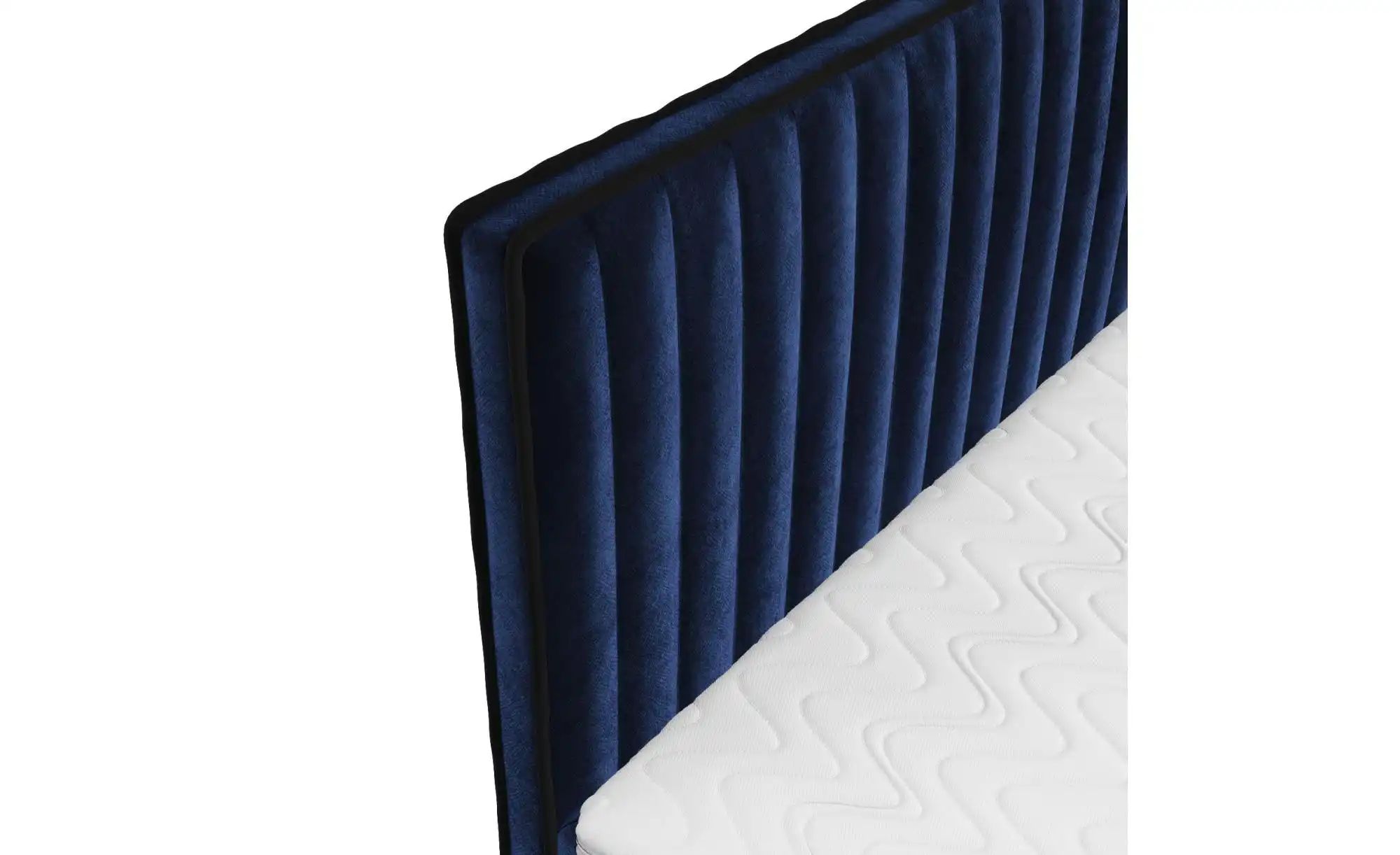 Boxspringbett   ¦ blau ¦ Maße (cm): B: 142 H: 120 Betten > Komfortbetten - günstig online kaufen