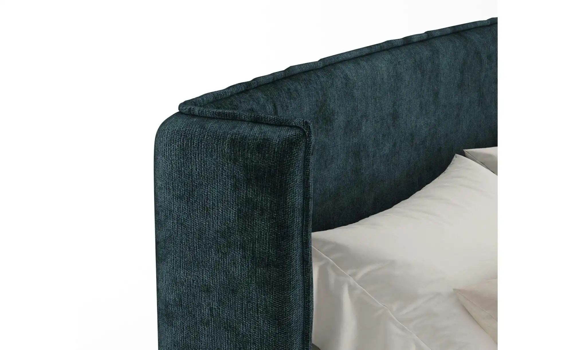 Boxspringbett mit Stauraum   ¦ grün ¦ Maße (cm): B: 178 H: 117 Betten > Kom günstig online kaufen