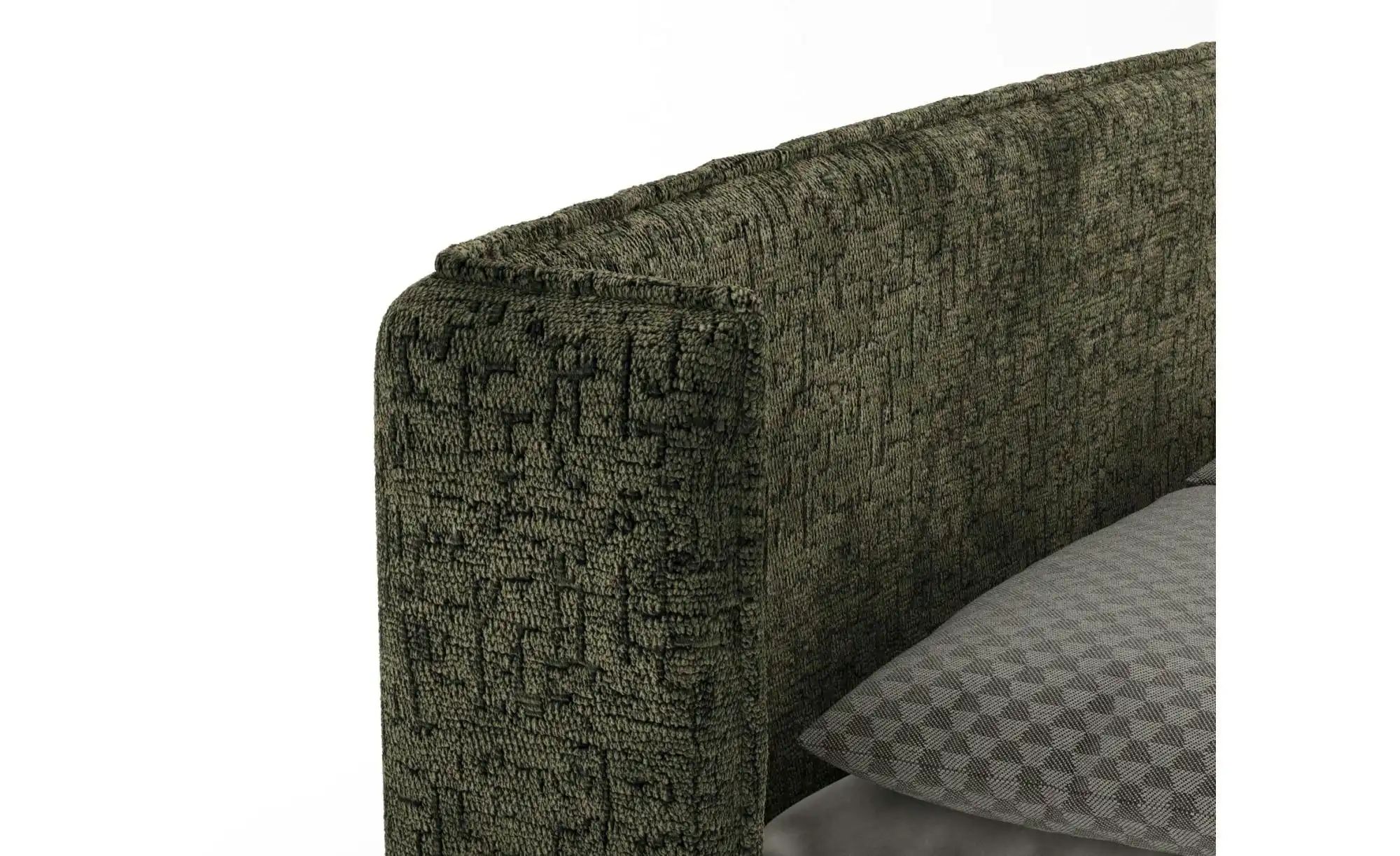 Boxspringbett mit Stauraum   ¦ grün ¦ Maße (cm): B: 178 H: 117 Betten > Kom günstig online kaufen