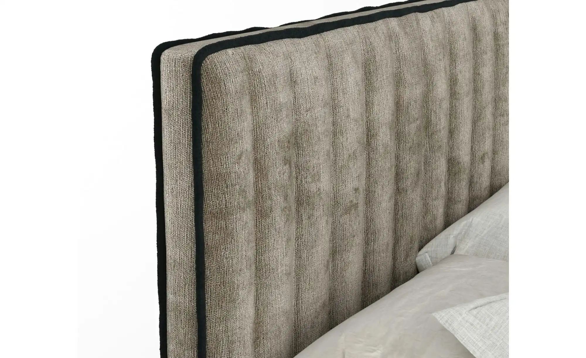 Boxspringbett mit Stauraum   ¦ beige ¦ Maße (cm): B: 164 H: 120 Betten > Ko günstig online kaufen