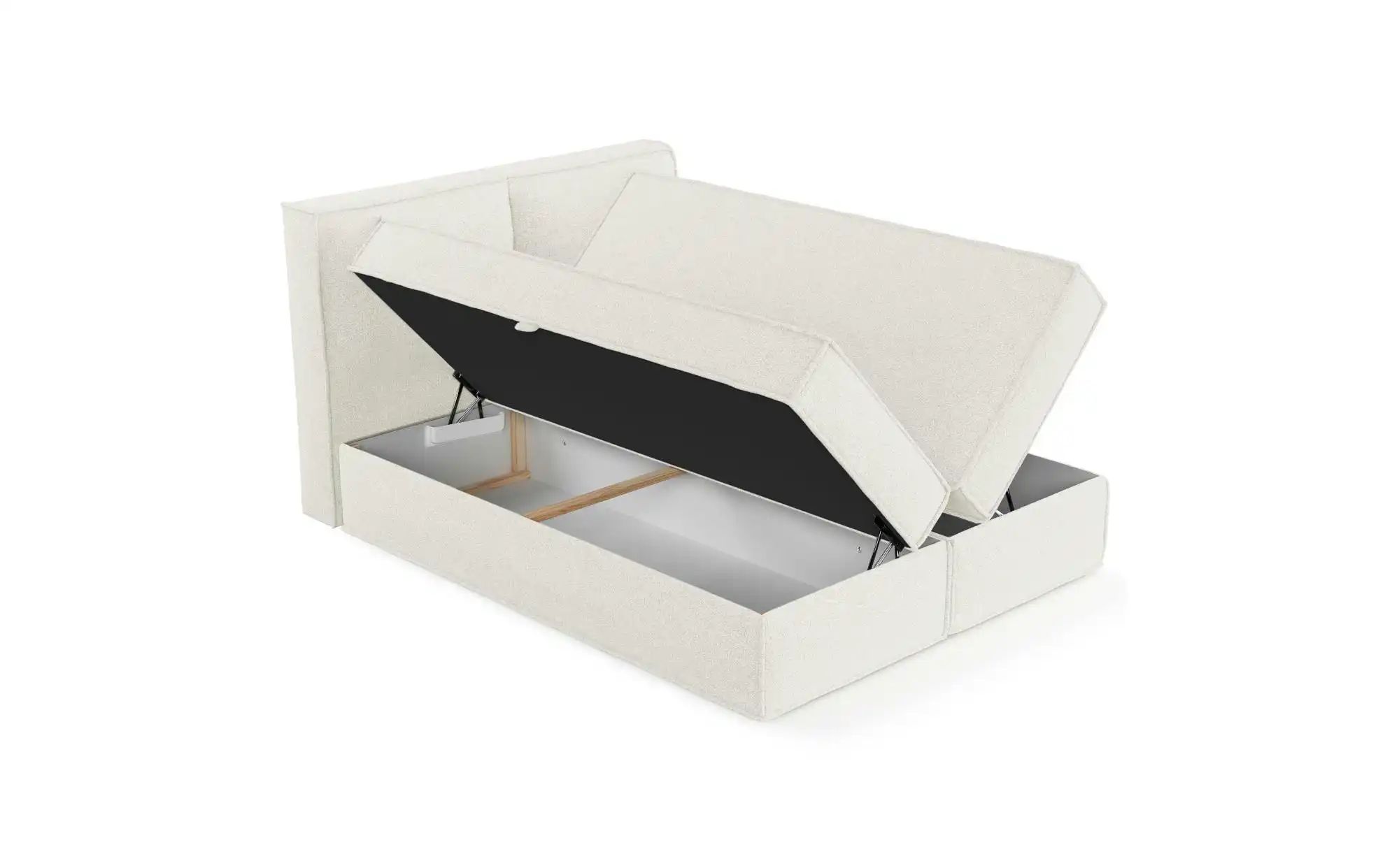 Boxspringbett   ¦ creme ¦ Maße (cm): B: 202 H: 103 Betten > Komfortbetten - günstig online kaufen