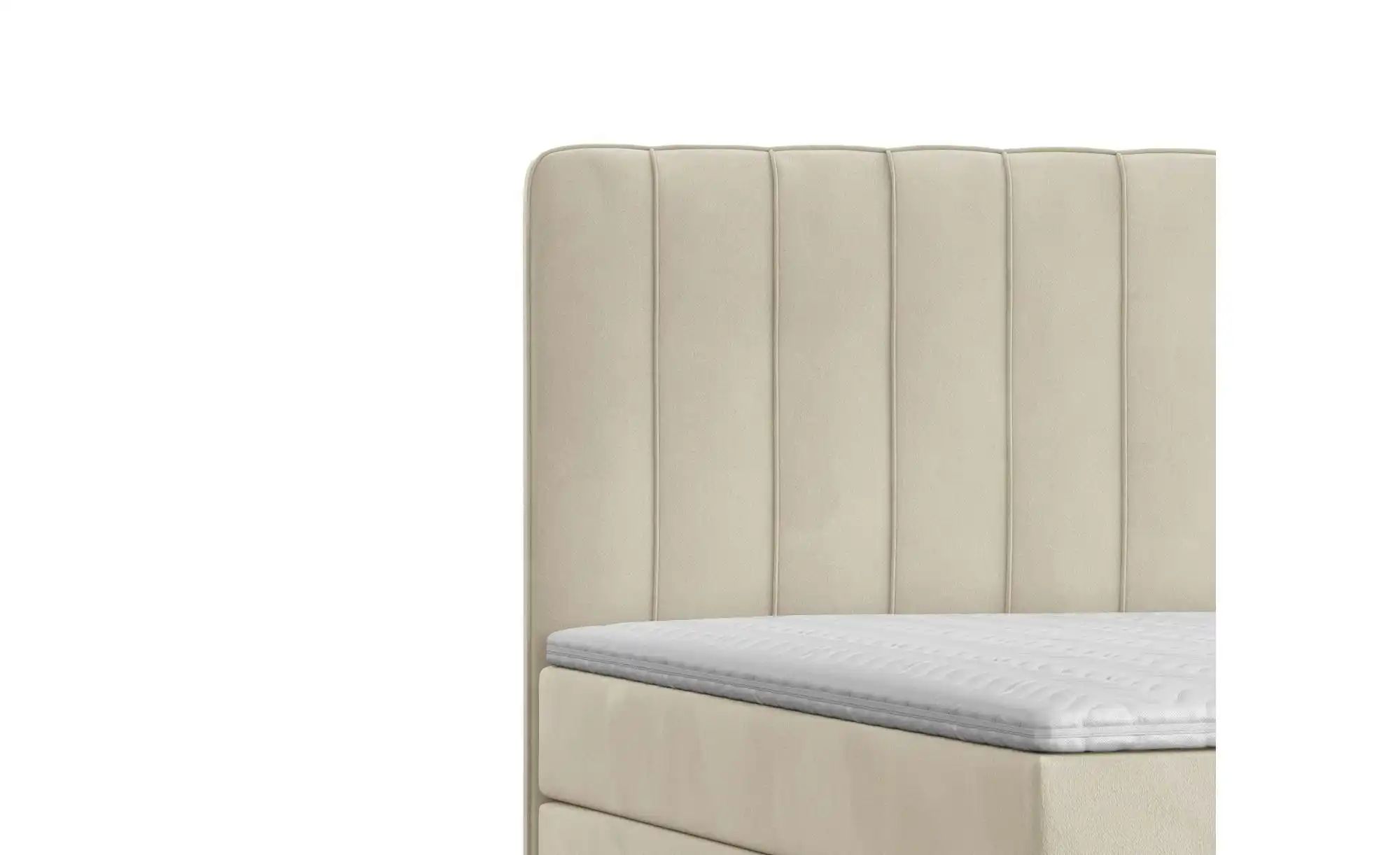 Boxspringbett   ¦ beige ¦ Maße (cm): B: 162 H: 120 Betten > Komfortbetten - günstig online kaufen