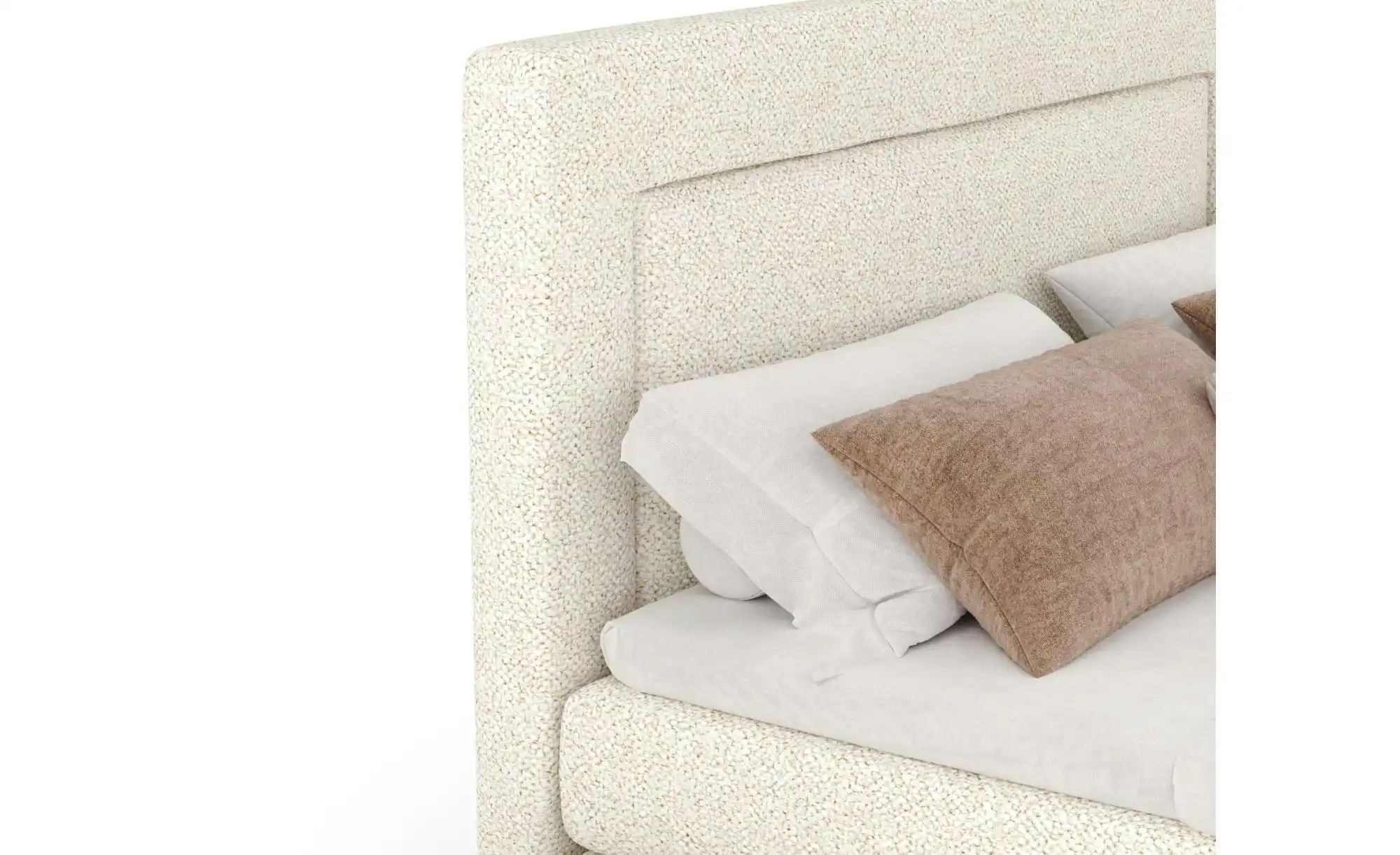 Boxspringbett   ¦ creme ¦ Maße (cm): B: 182 H: 123 Betten > Komfortbetten - günstig online kaufen