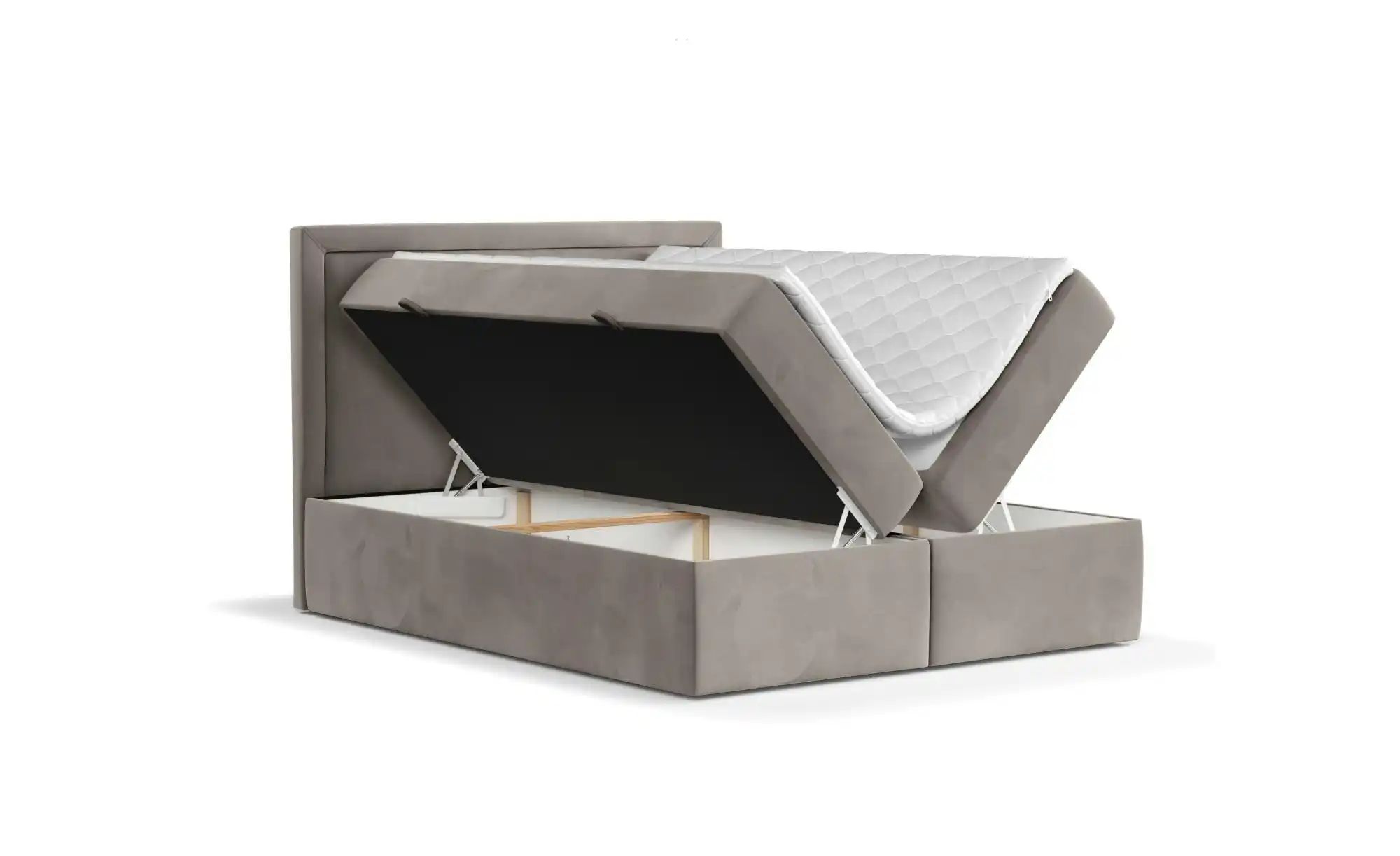 Boxspringbett mit Stauraum   ¦ braun ¦ Maße (cm): B: 142 H: 120 Betten > Ko günstig online kaufen