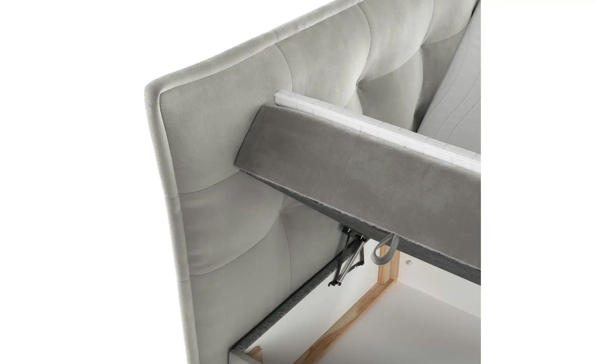 Boxspringbett mit Stauraum   ¦ grau ¦ Maße (cm): B: 173 H: 130 Betten > Kom günstig online kaufen
