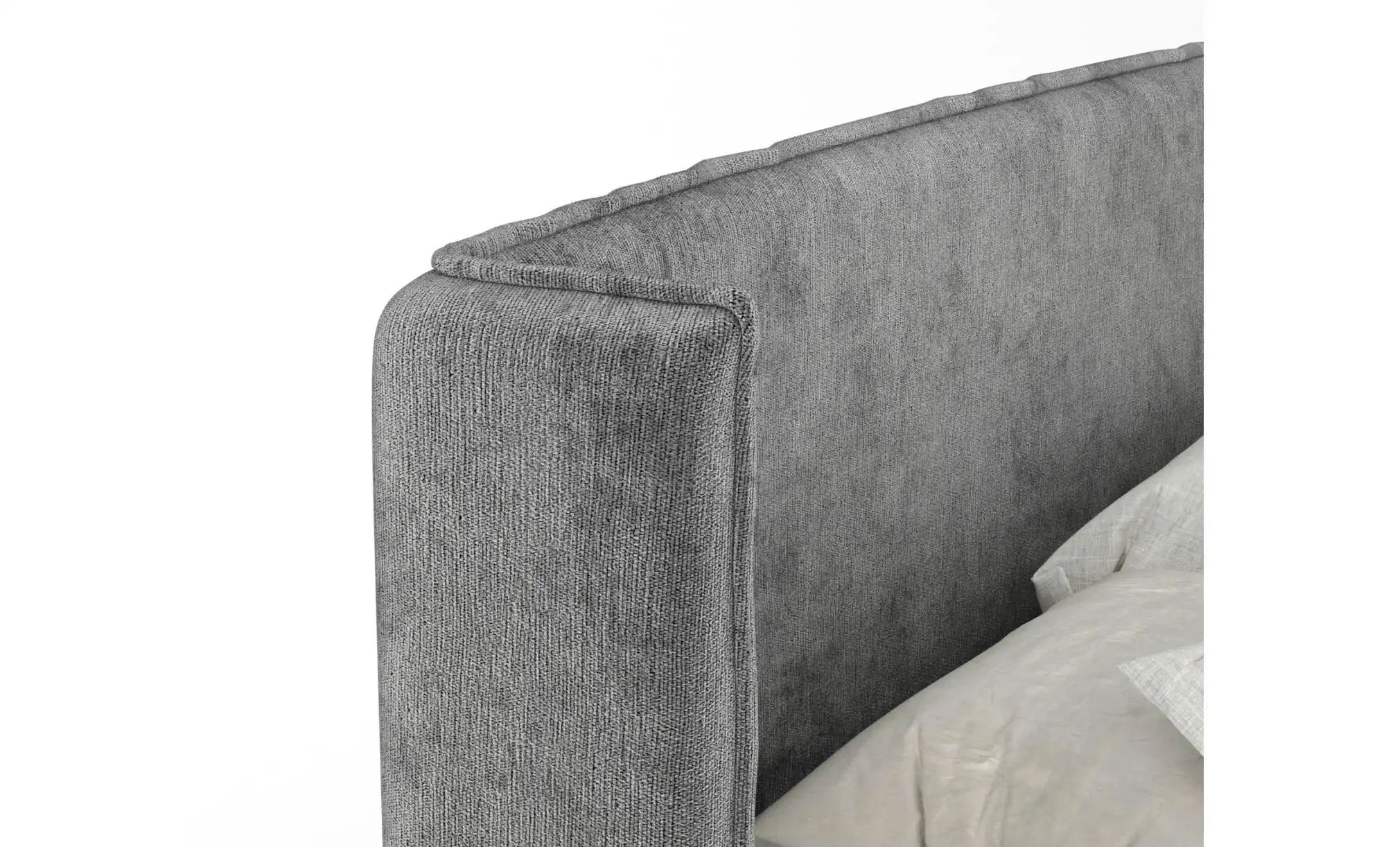 Boxspringbett mit Stauraum   ¦ grau ¦ Maße (cm): B: 178 H: 117 Betten > Kom günstig online kaufen