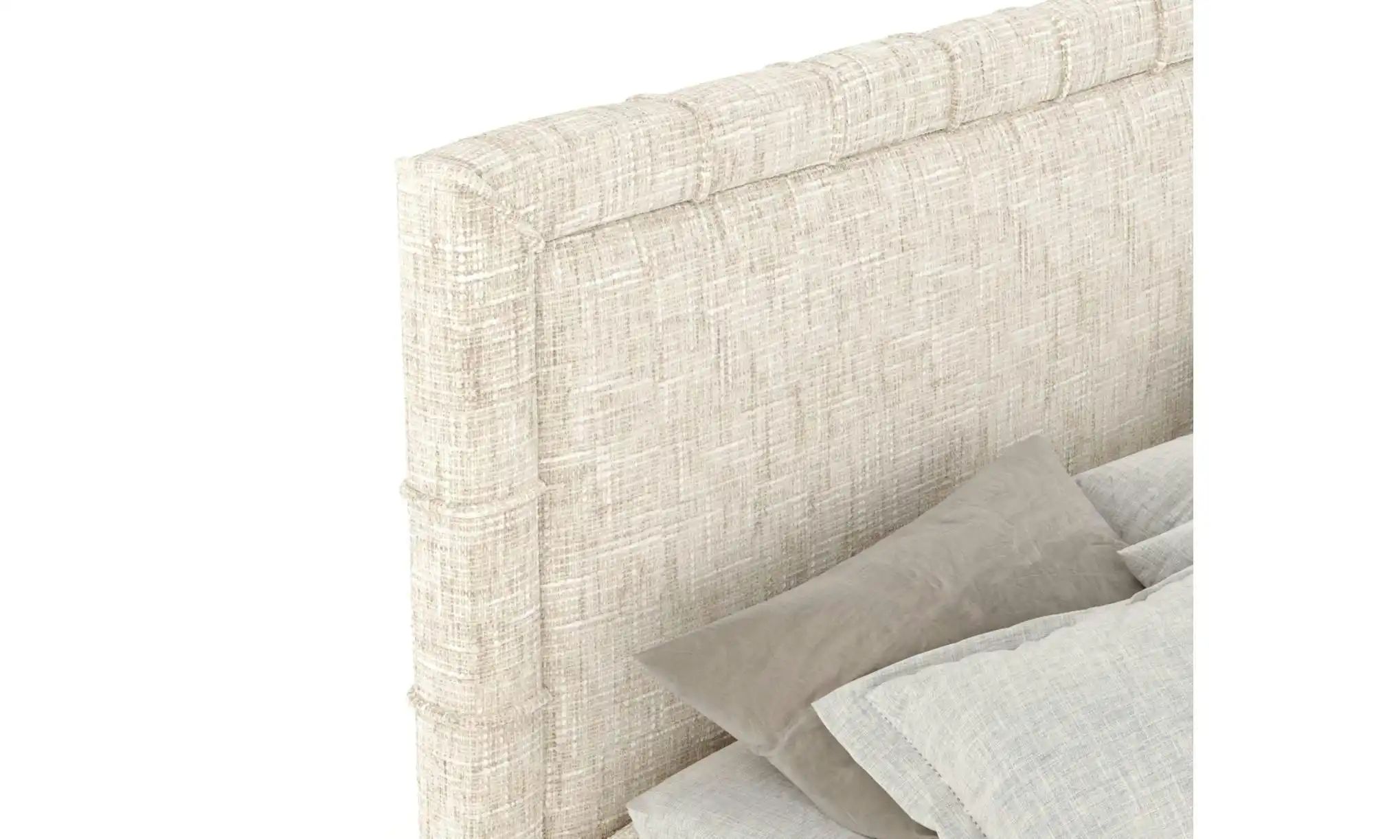 Boxspringbett mit Stauraum   ¦ creme ¦ Maße (cm): B: 207 H: 123 Betten > Ko günstig online kaufen