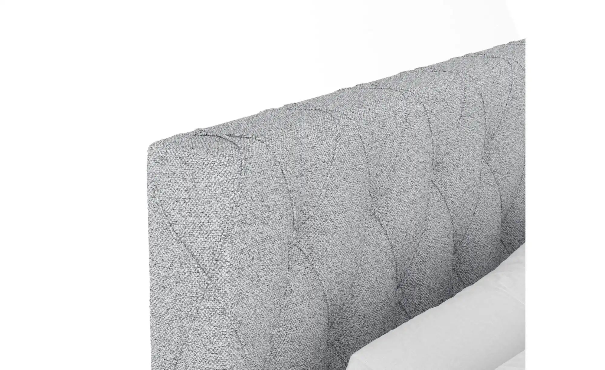 Boxspringbett   ¦ grau ¦ Maße (cm): B: 165 H: 114 Betten > Komfortbetten - günstig online kaufen