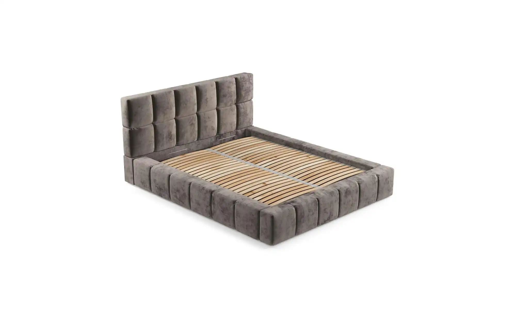 Polsterbett   ¦ braun ¦ Maße (cm): B: 222 H: 110 Betten > Polsterbetten - H günstig online kaufen