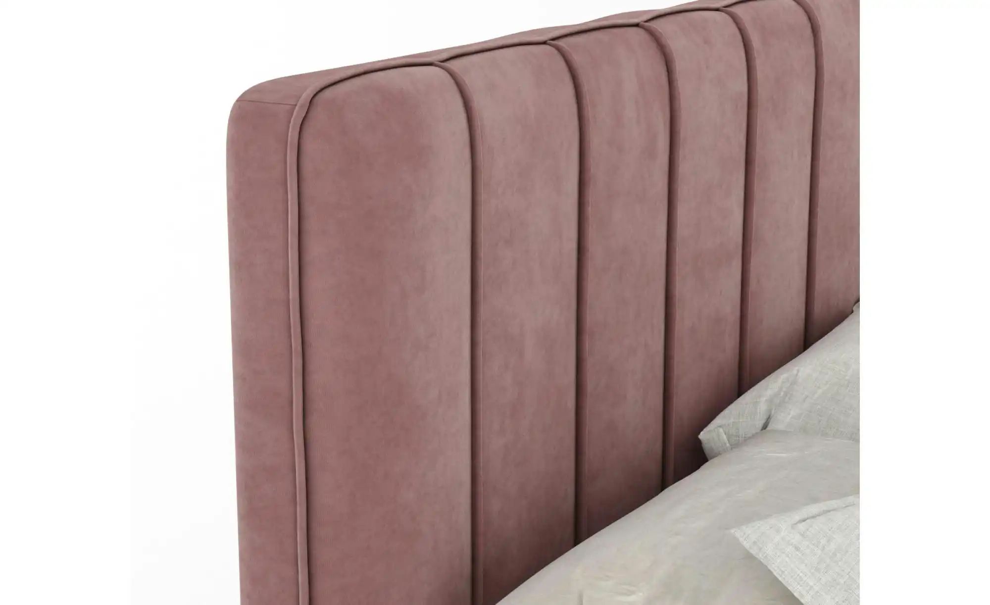 Boxspringbett mit Stauraum   ¦ rosa/pink ¦ Maße (cm): B: 164 H: 118 Betten günstig online kaufen