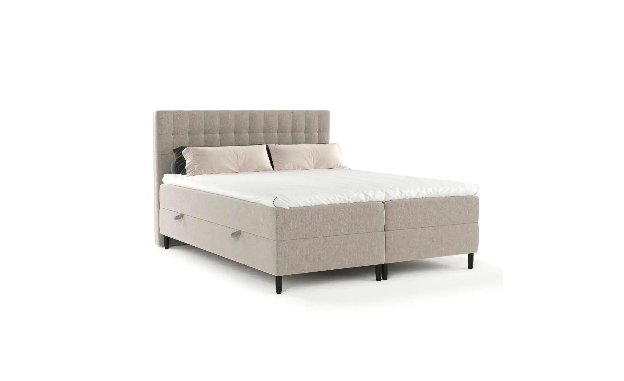 Boxspringbett mit Stauraum   ¦ braun ¦ Maße (cm): B: 202 H: 114 Betten > Ko günstig online kaufen